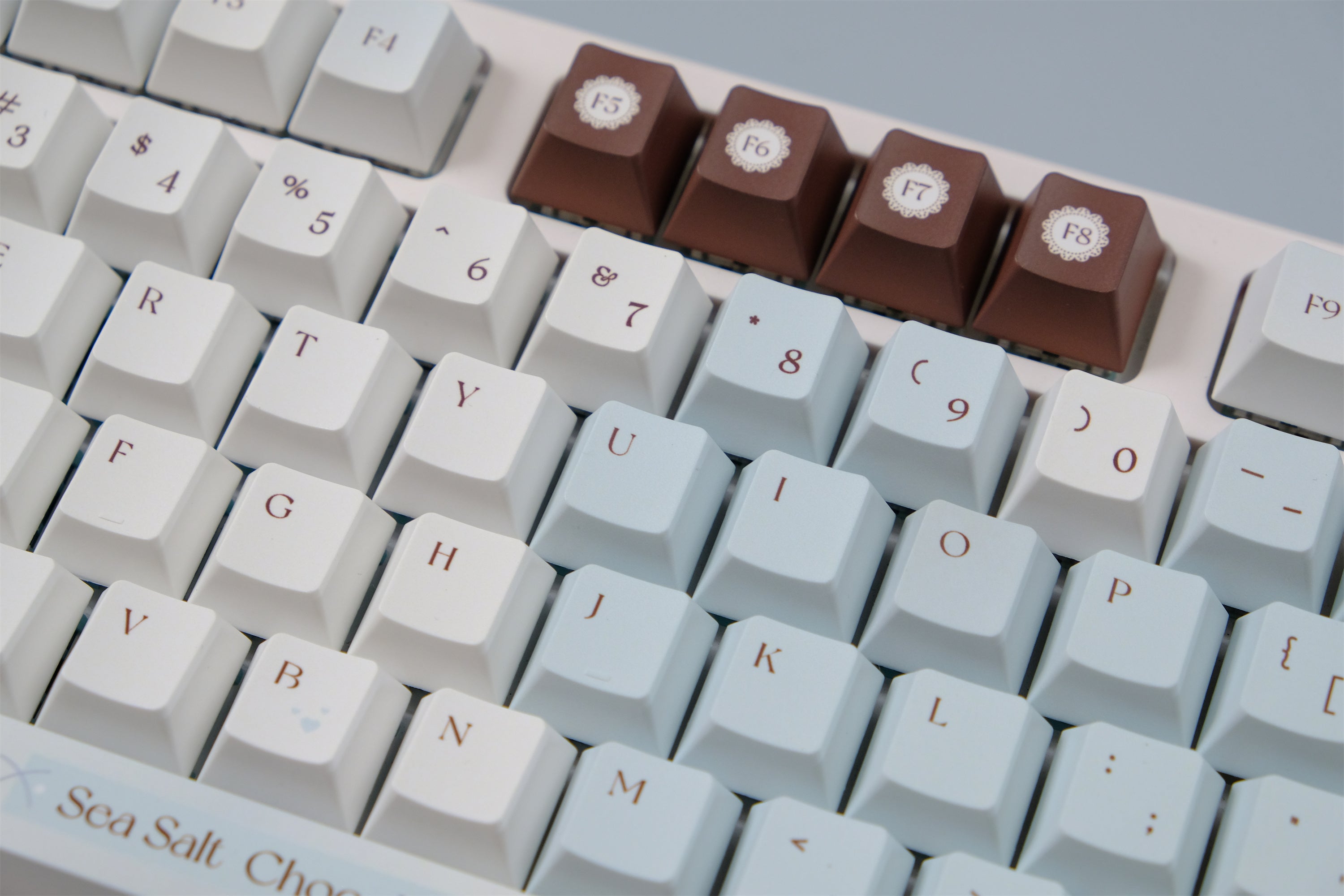 Sea Salt Chocolate Keycaps