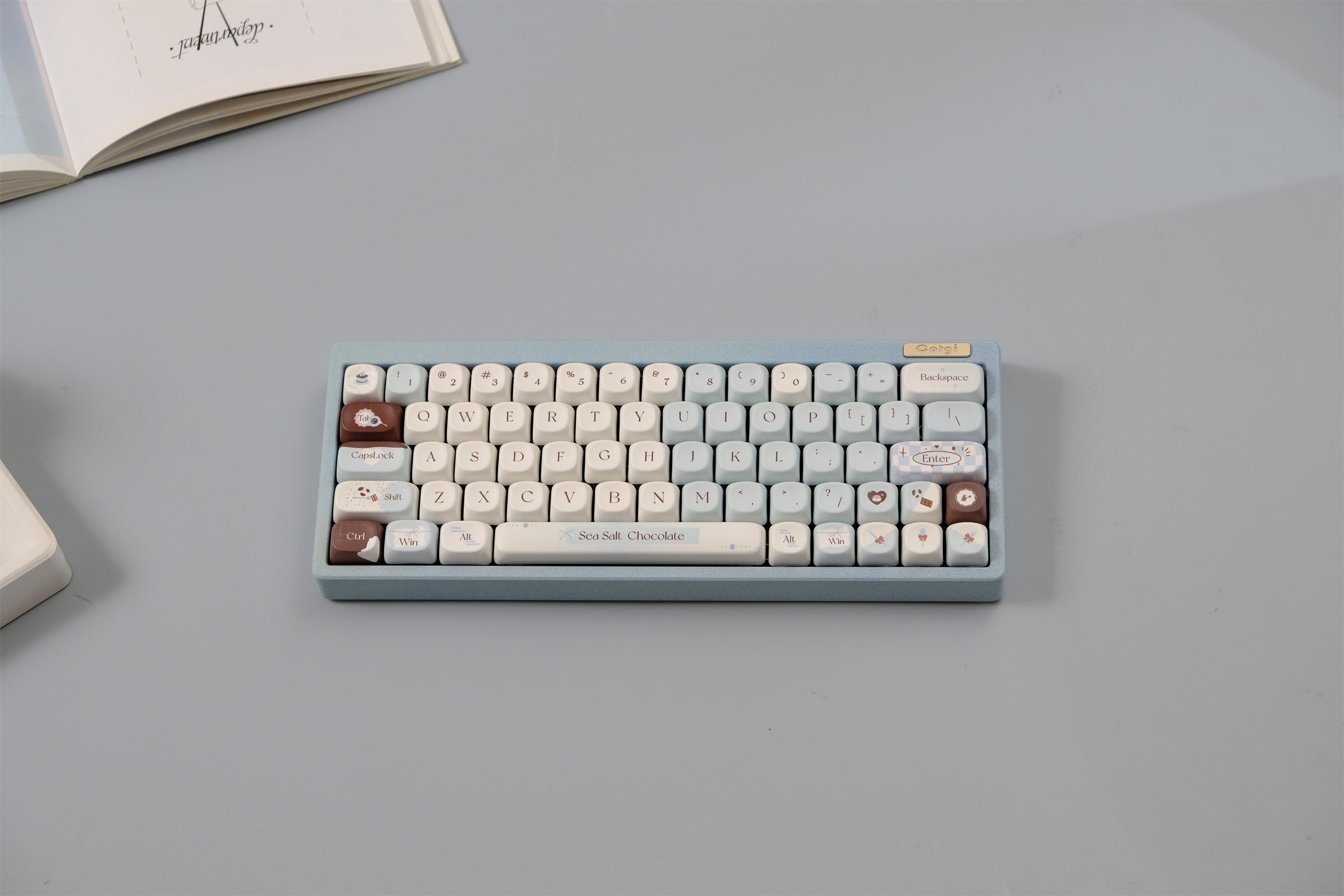 Sea Salt Chocolate Keycaps
