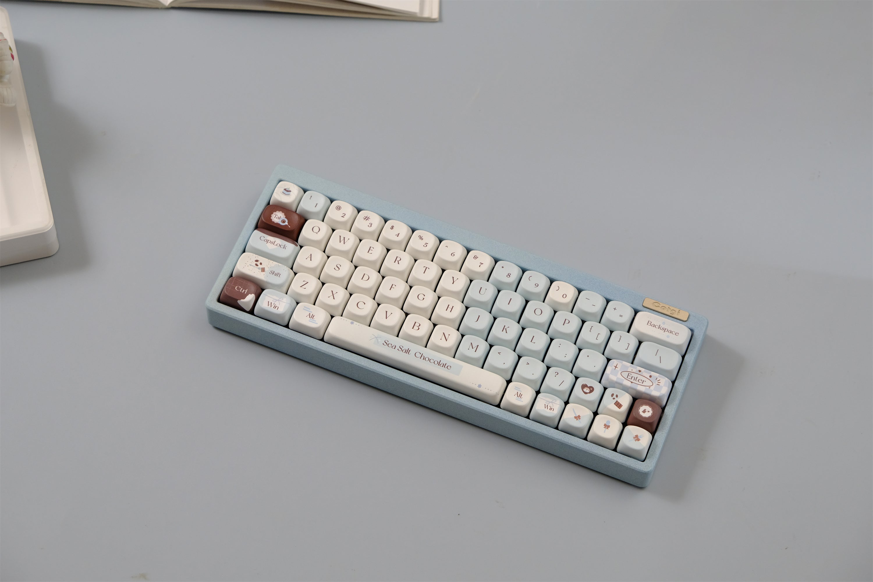 Sea Salt Chocolate Keycaps
