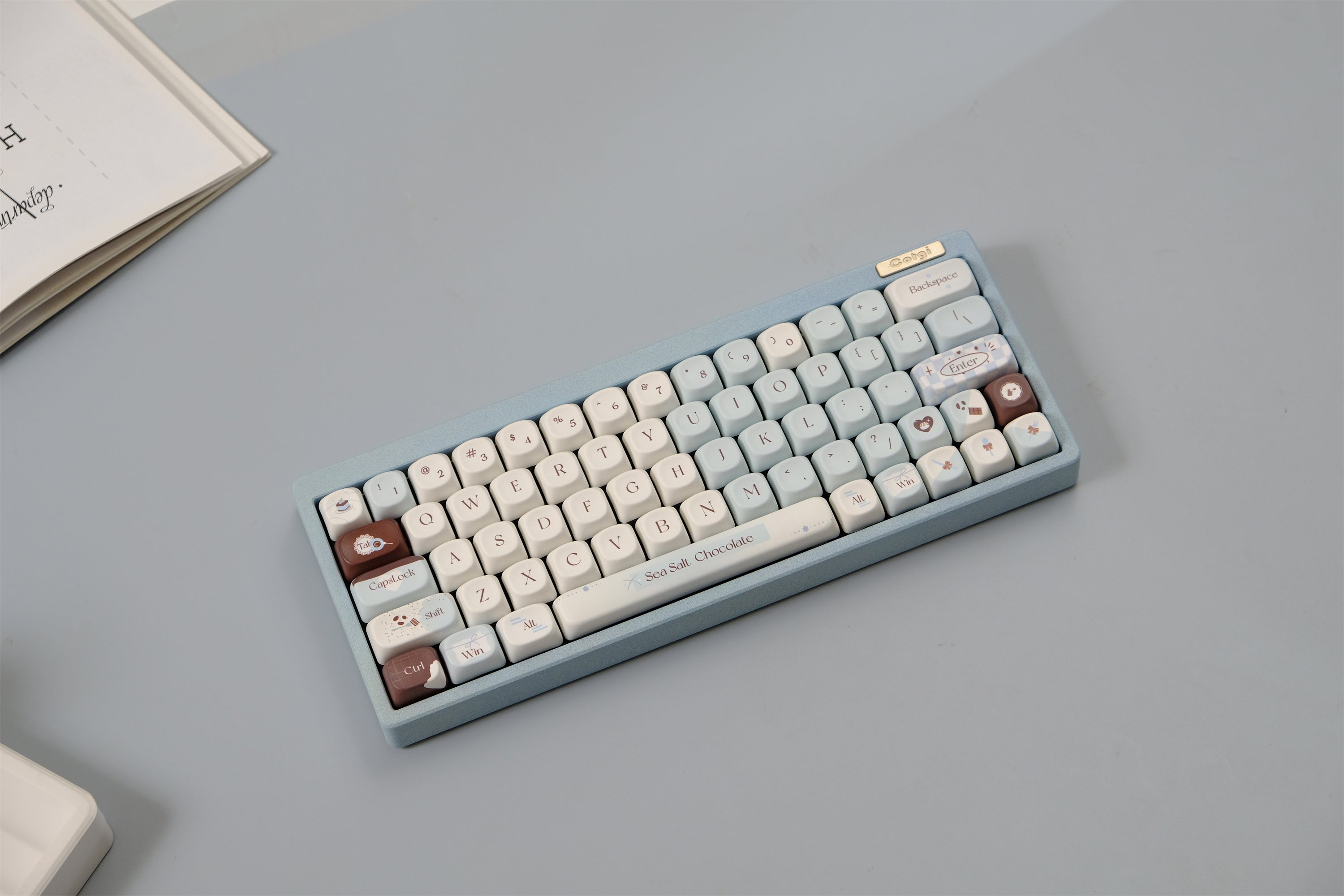 Sea Salt Chocolate Keycaps