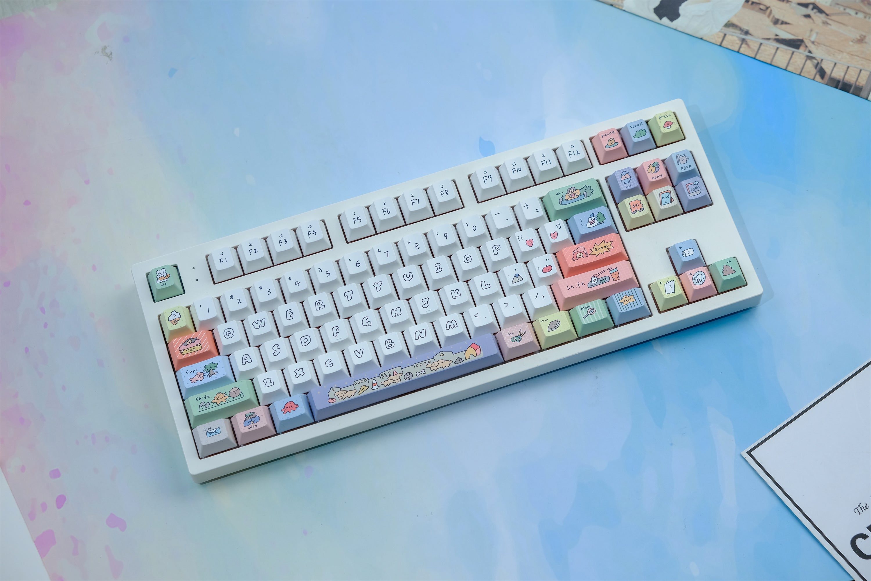 Smiley Face keycaps