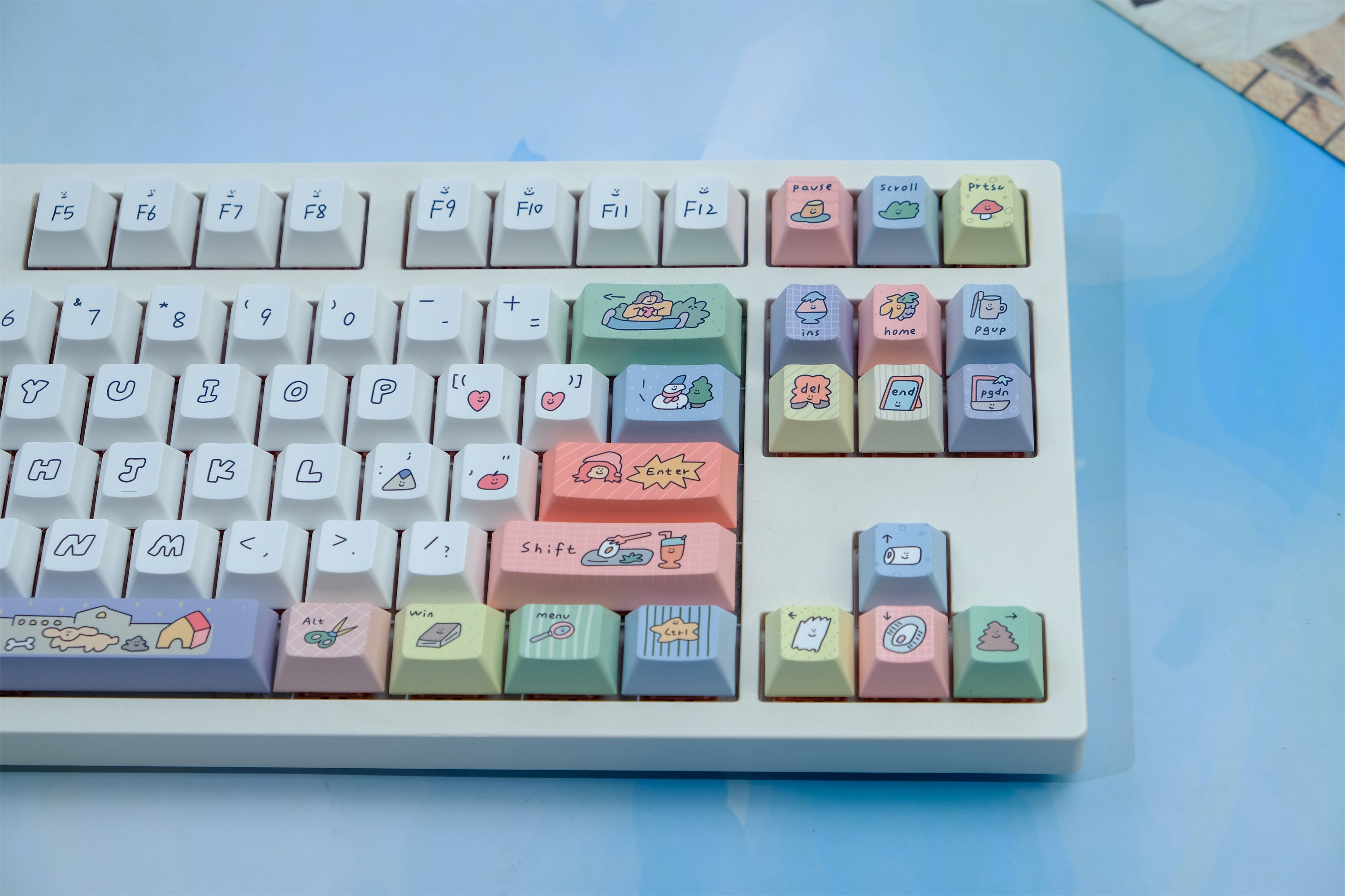 Smiley Face keycaps