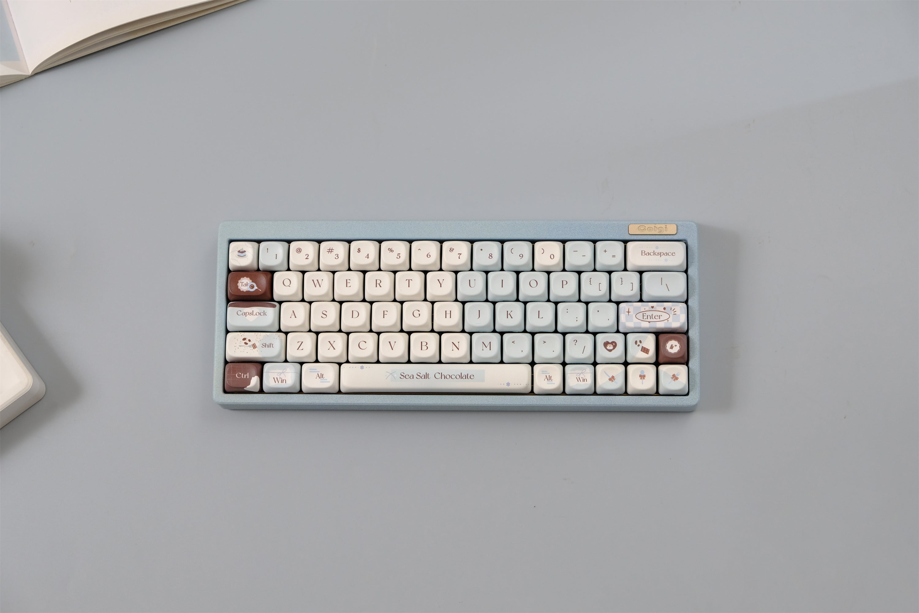 Sea Salt Chocolate Keycaps