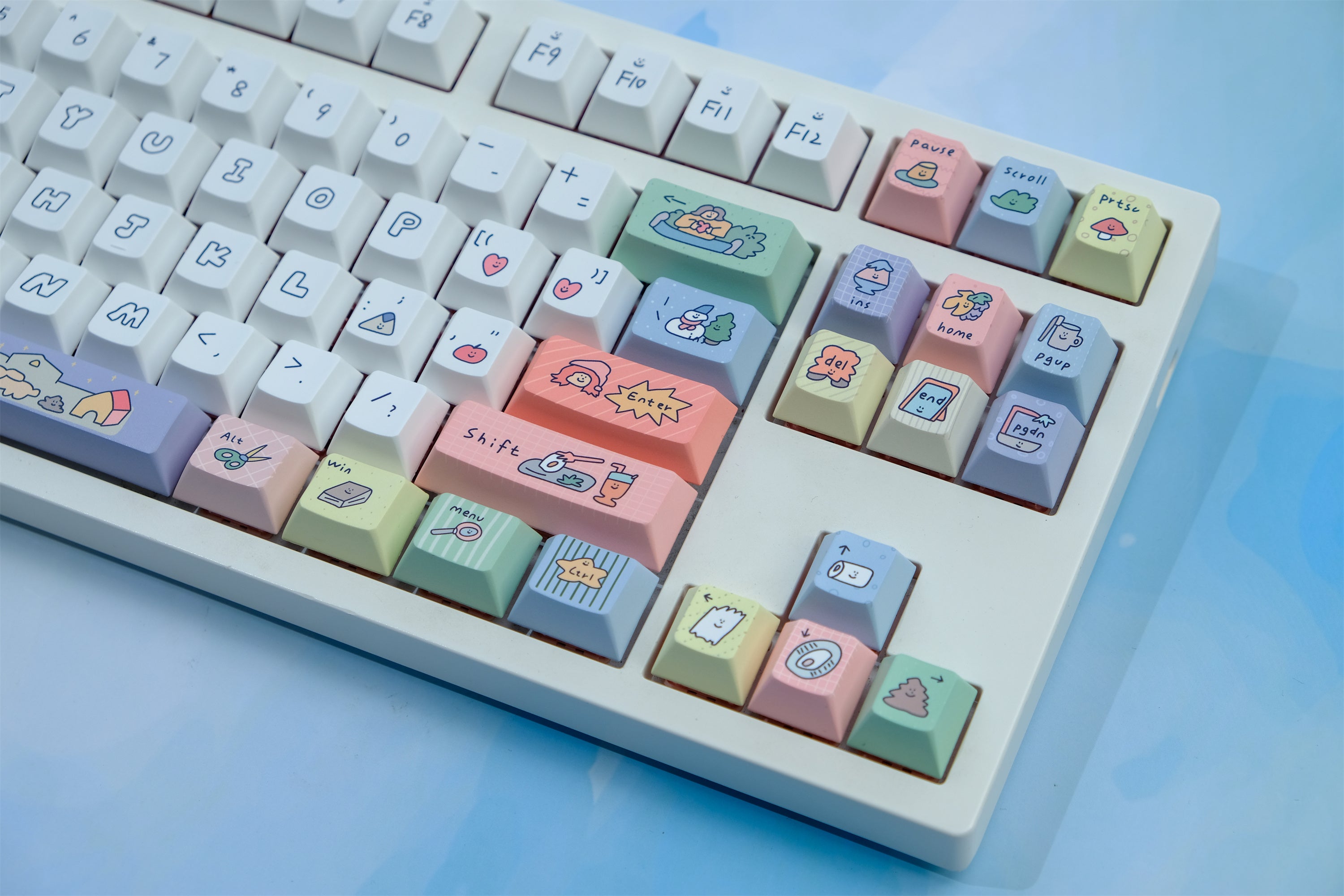Smiley Face keycaps