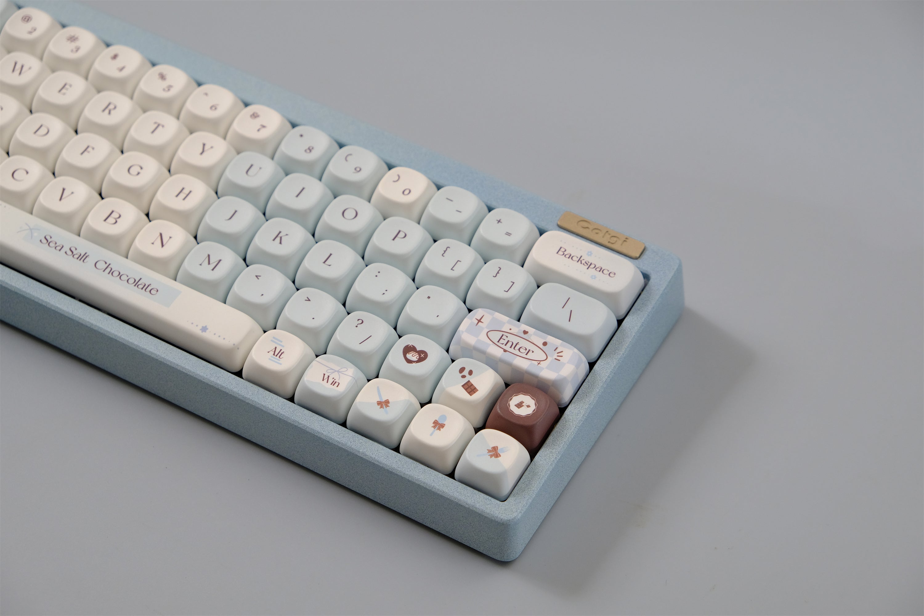 Sea Salt Chocolate Keycaps
