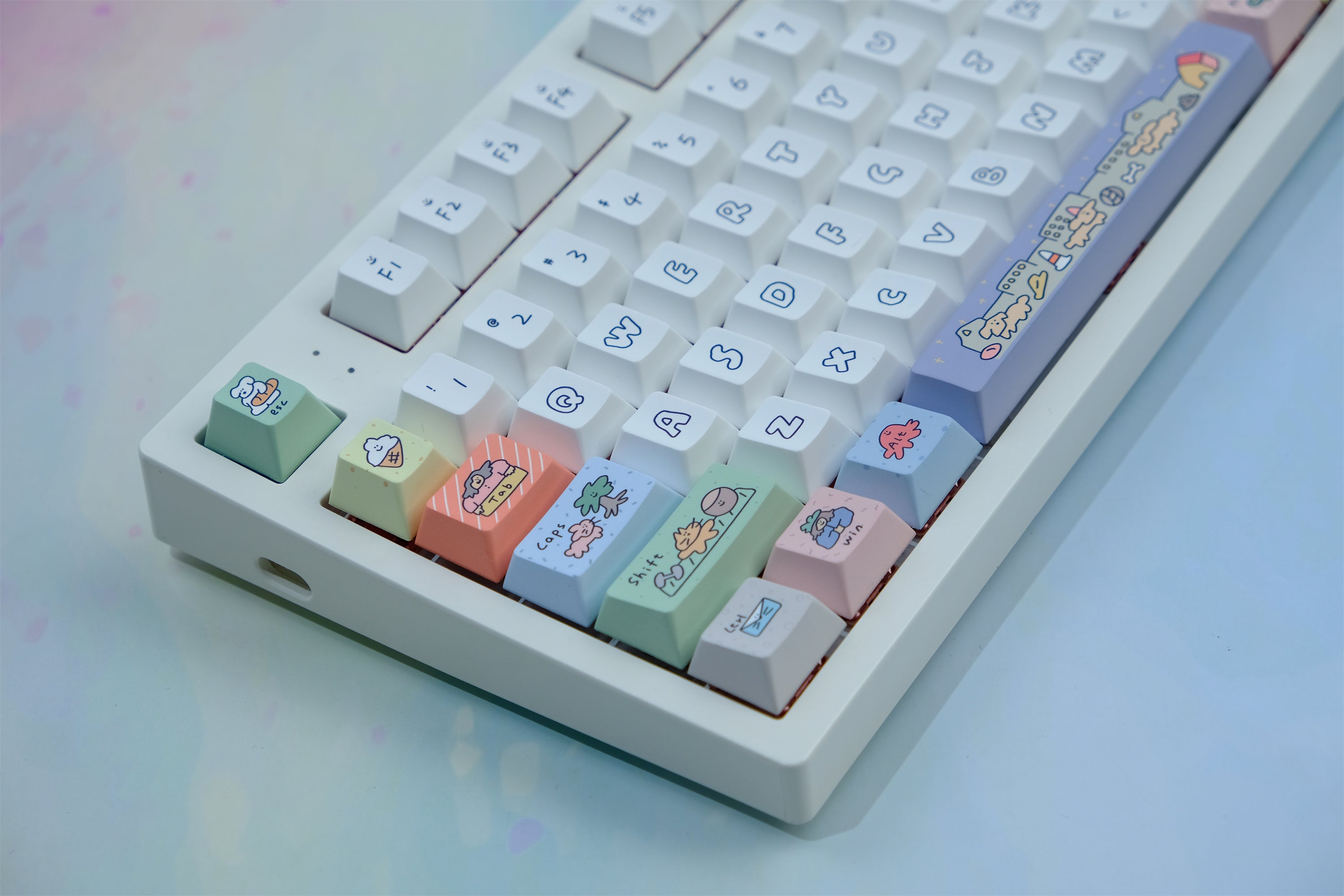 Smiley Face keycaps