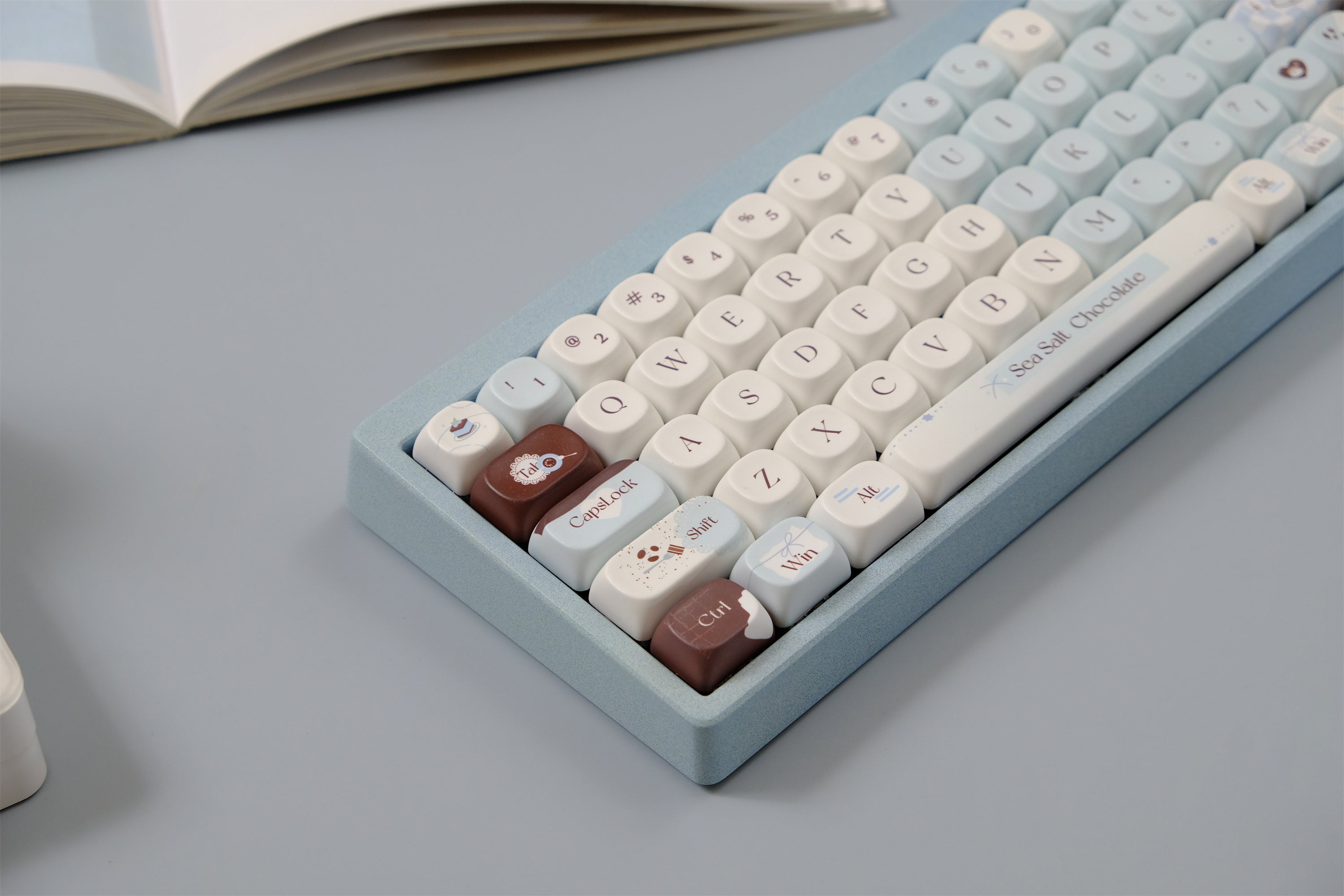 Sea Salt Chocolate Keycaps