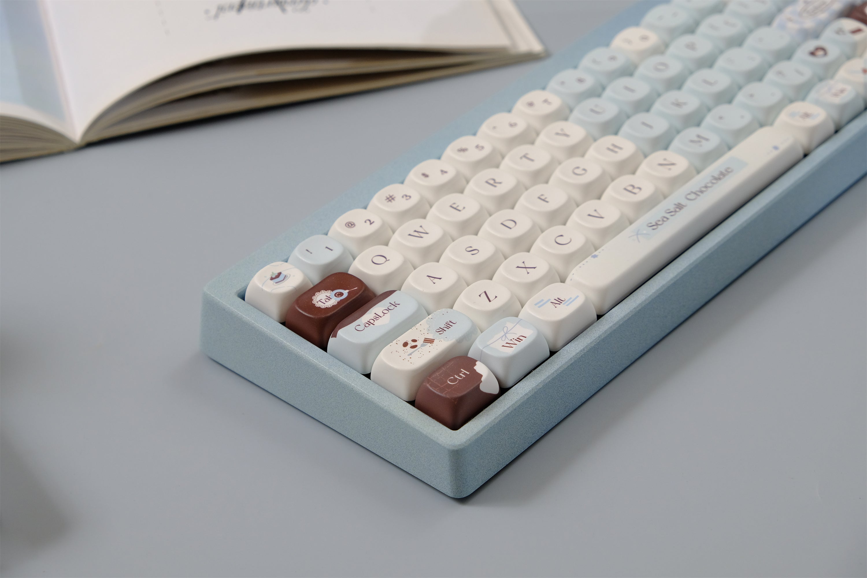 Sea Salt Chocolate Keycaps