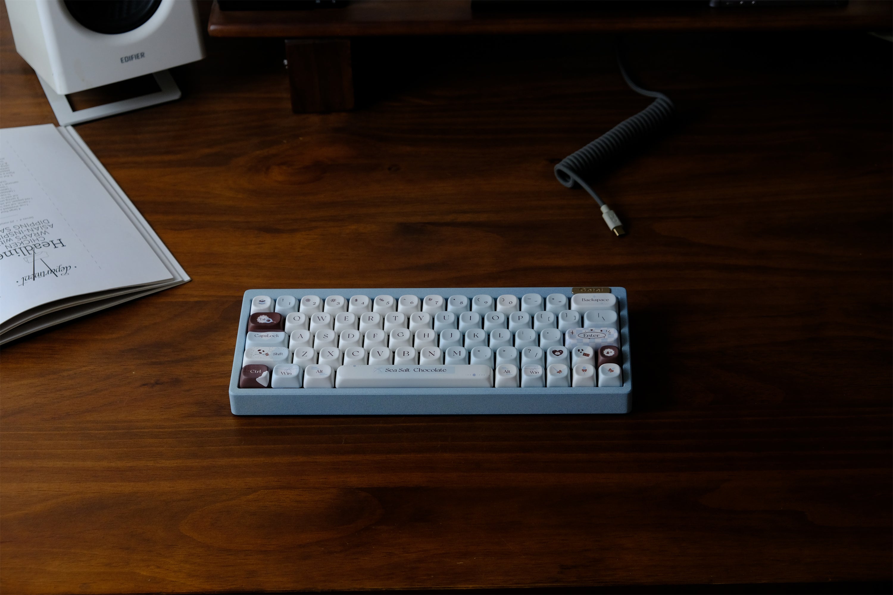 Sea Salt Chocolate Keycaps