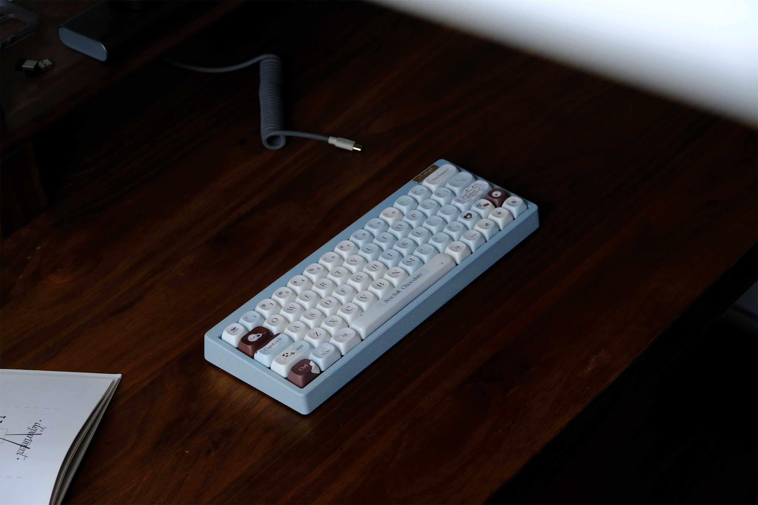 Sea Salt Chocolate Keycaps