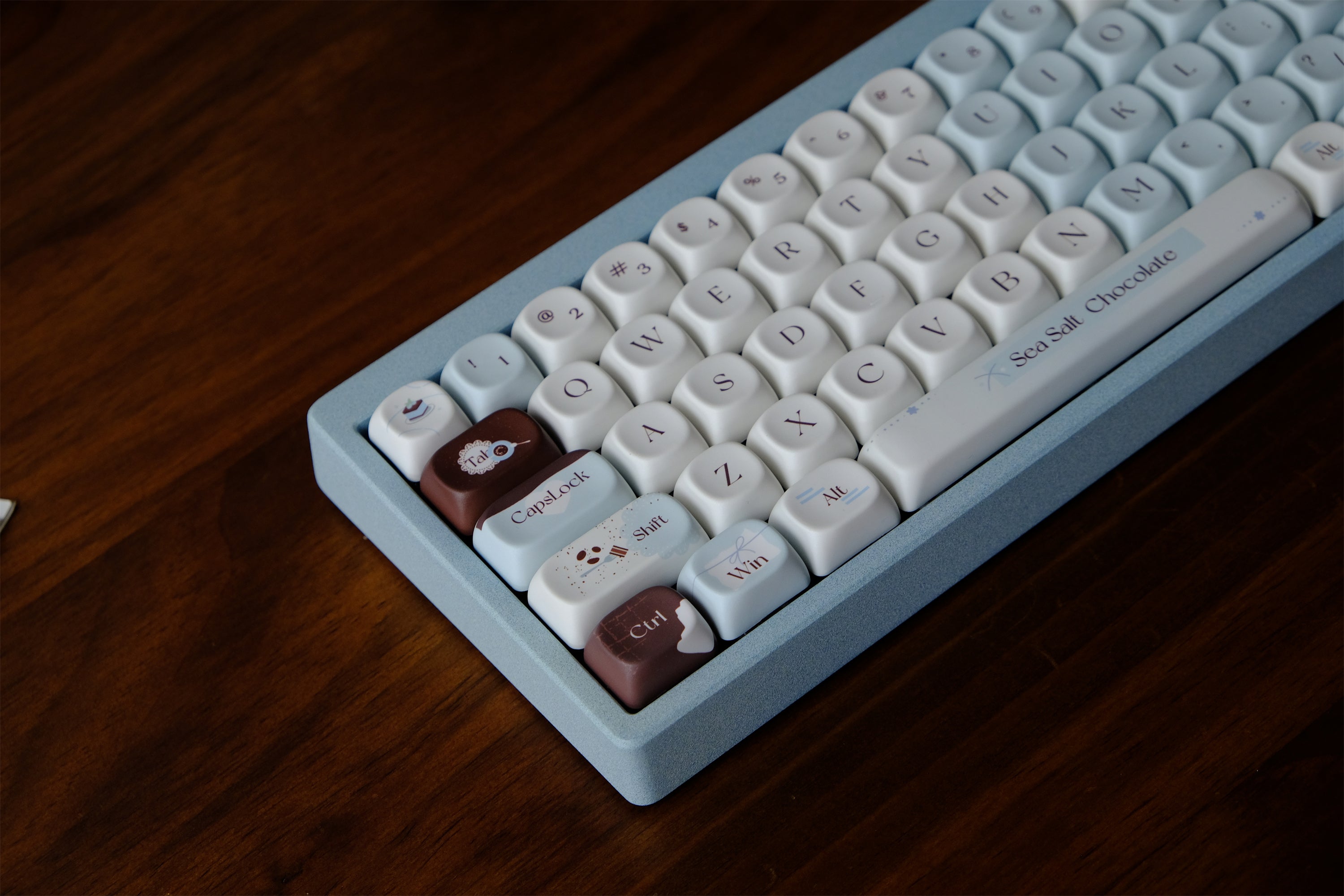 Sea Salt Chocolate Keycaps