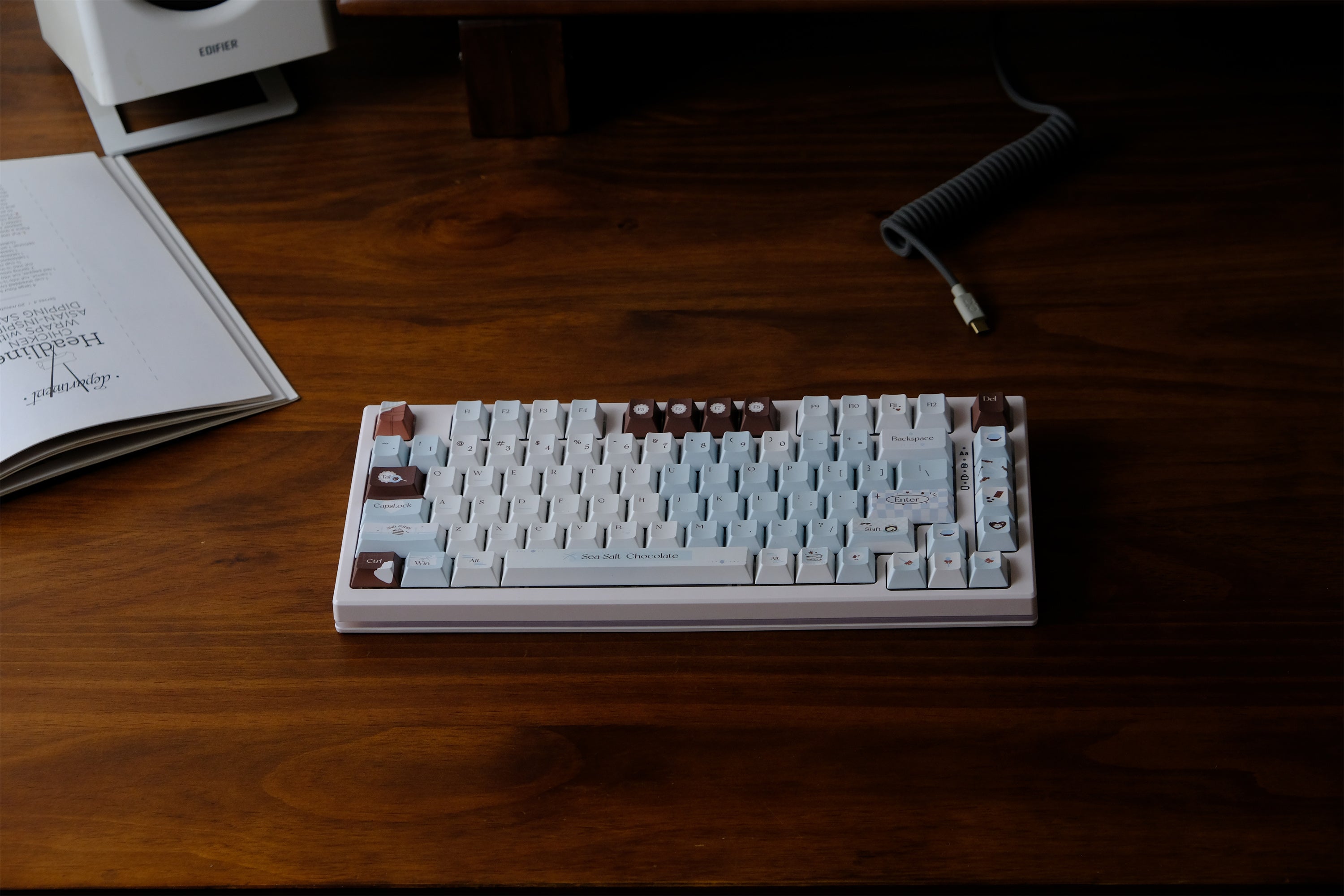 Sea Salt Chocolate Keycaps