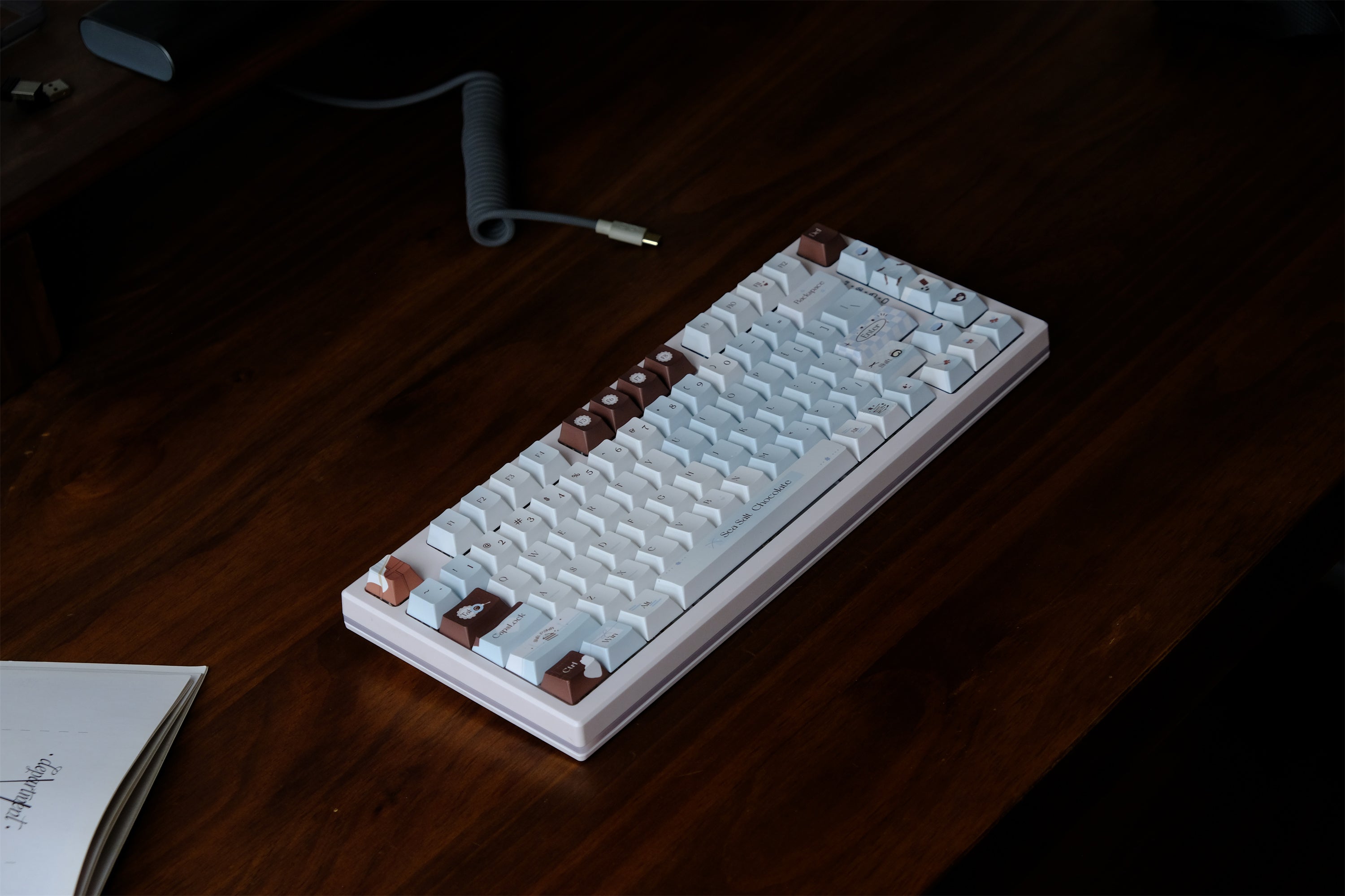 Sea Salt Chocolate Keycaps
