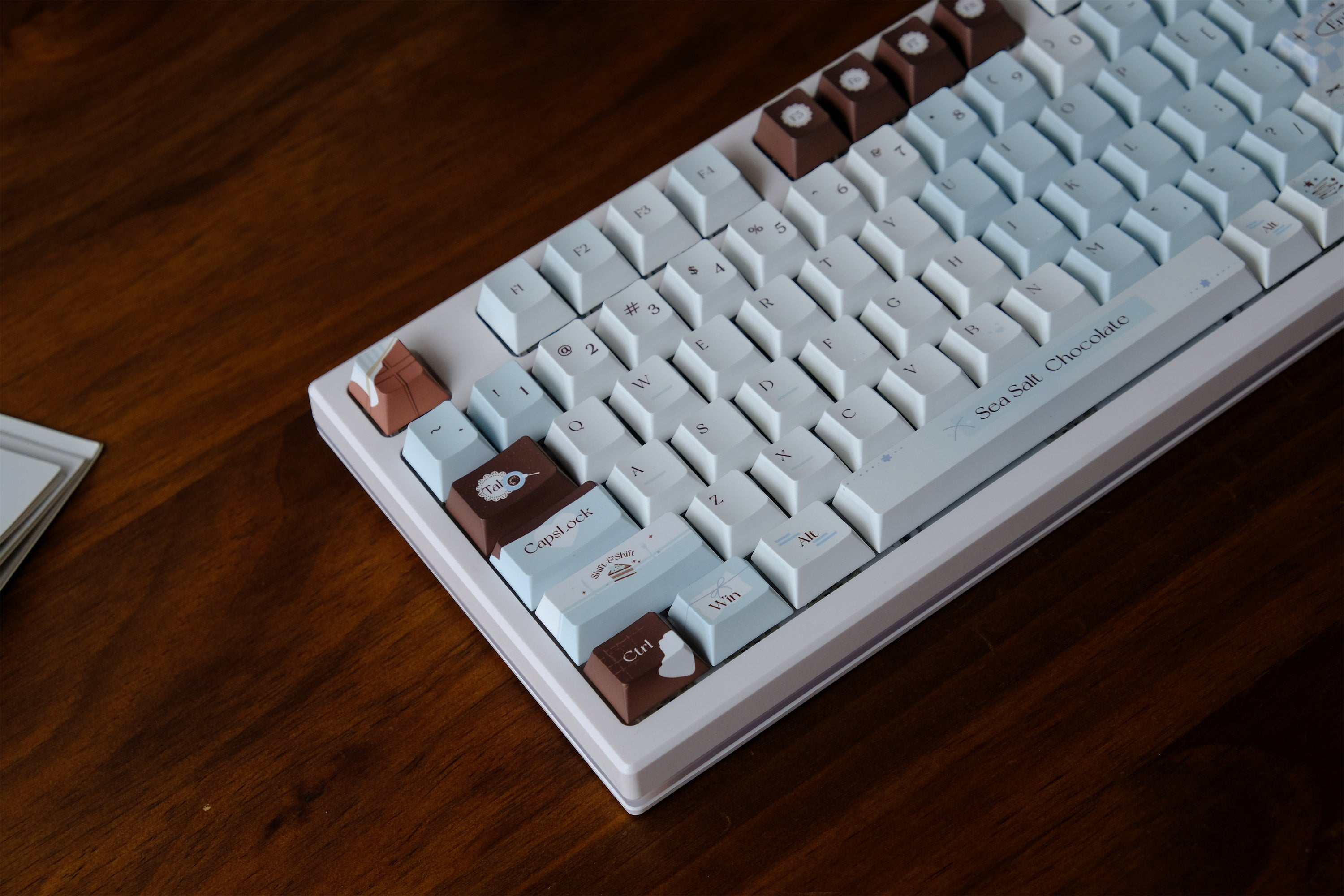 Sea Salt Chocolate Keycaps