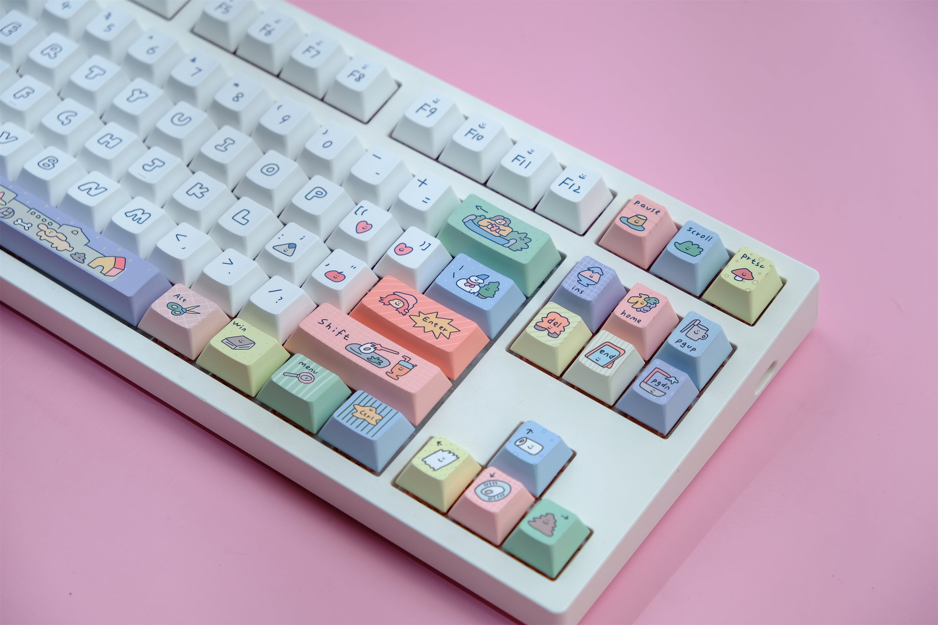 Smiley Face keycaps