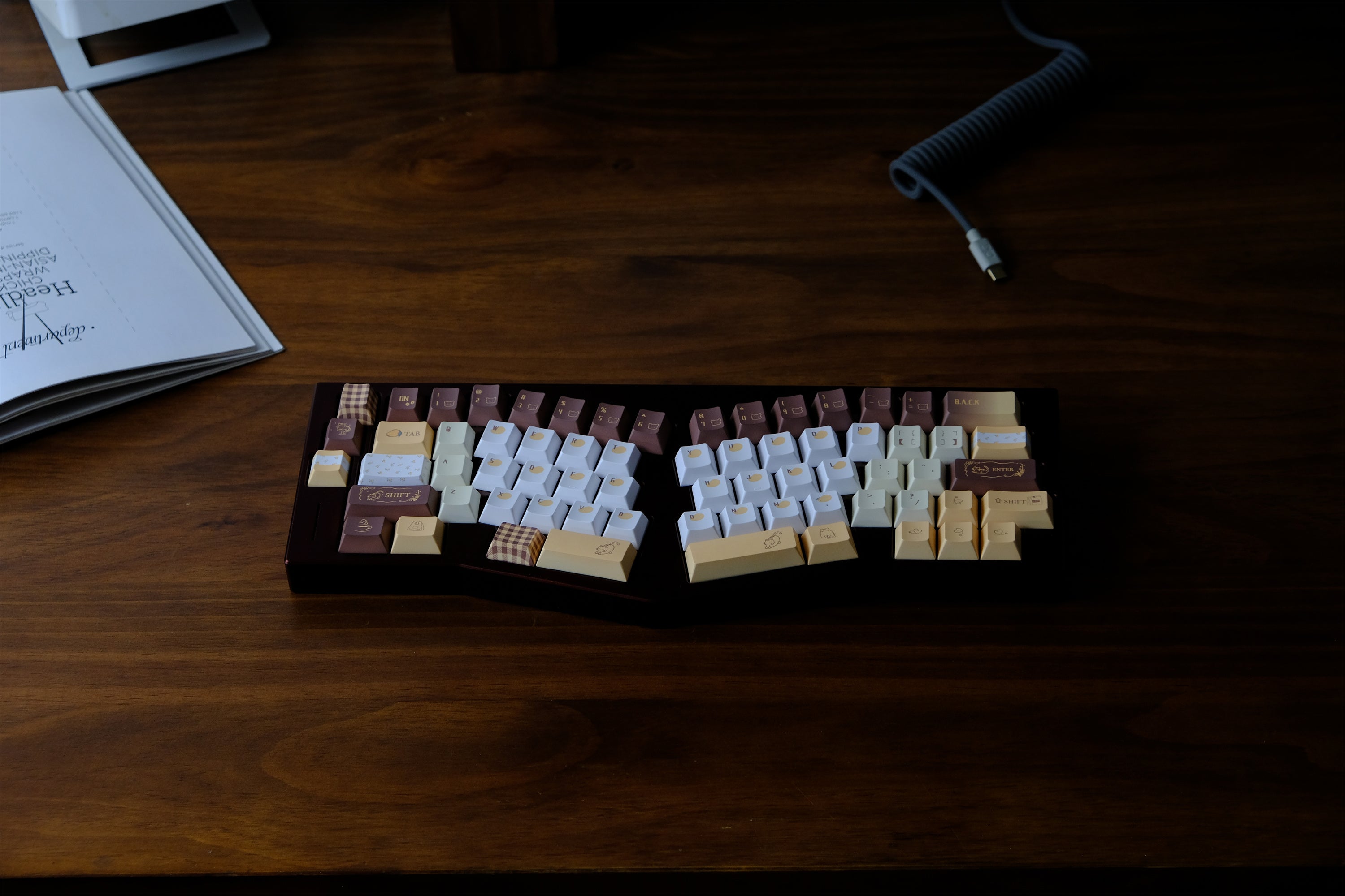 Mango Latte Keycaps