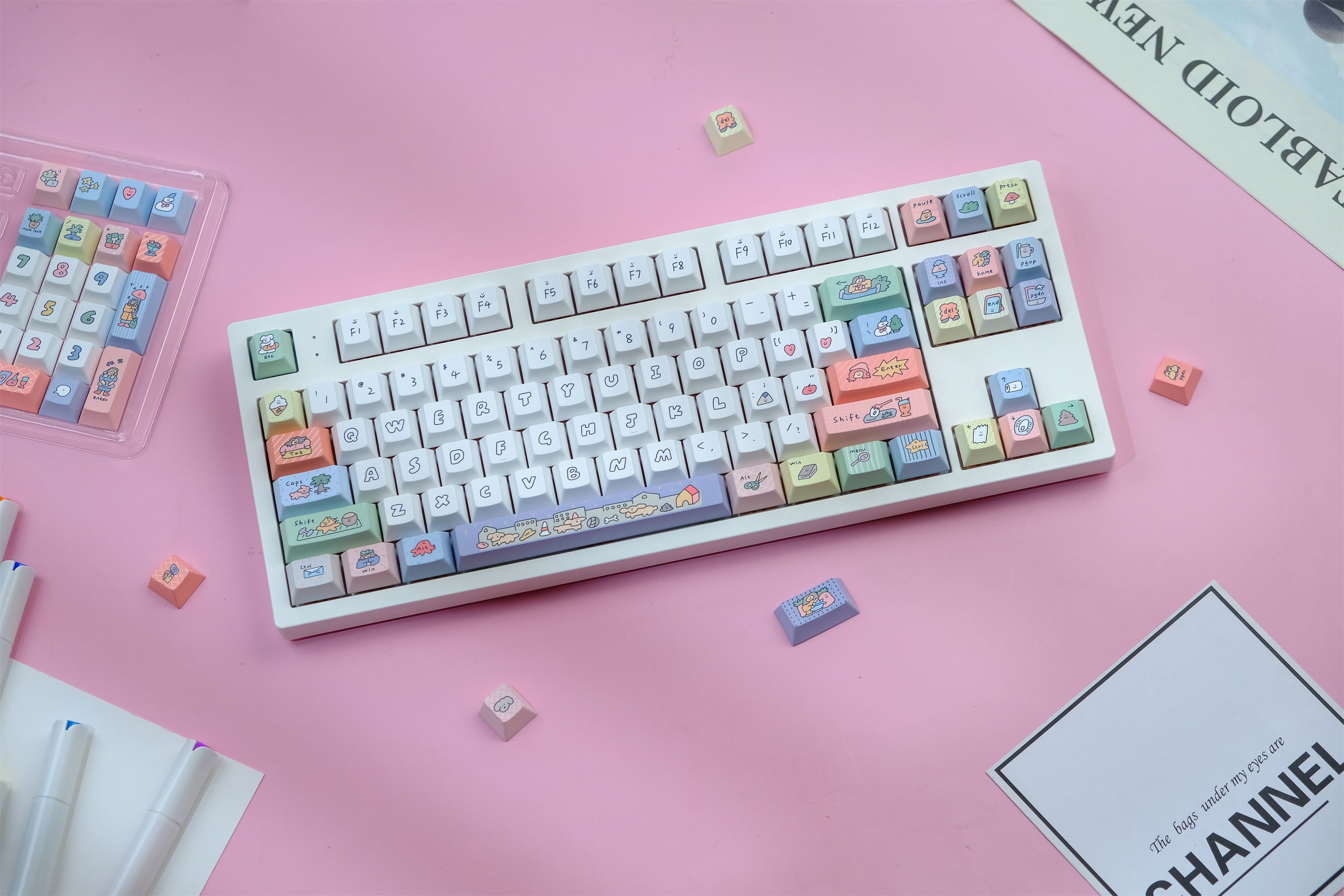 Smiley Face keycaps