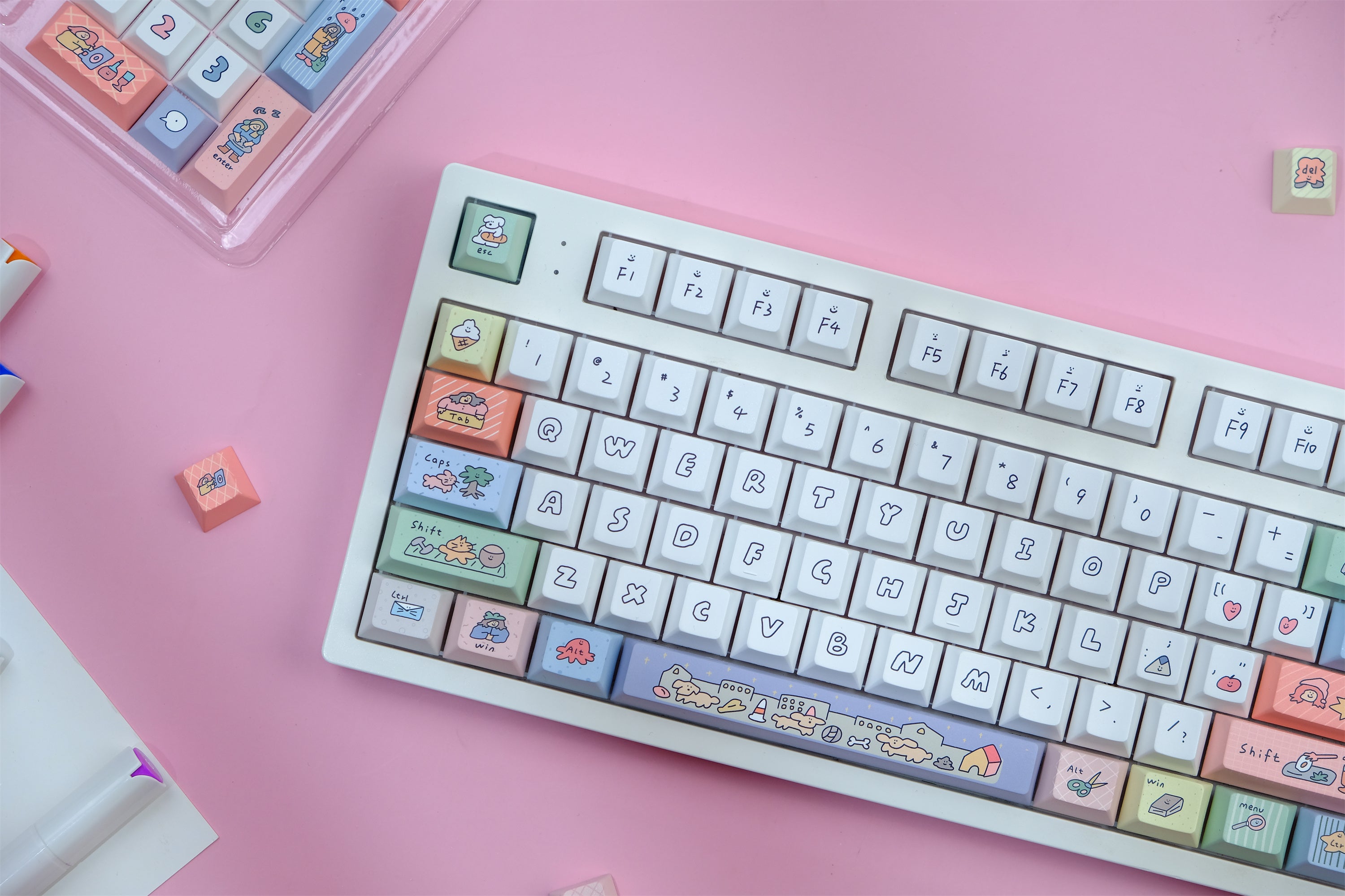Smiley Face keycaps