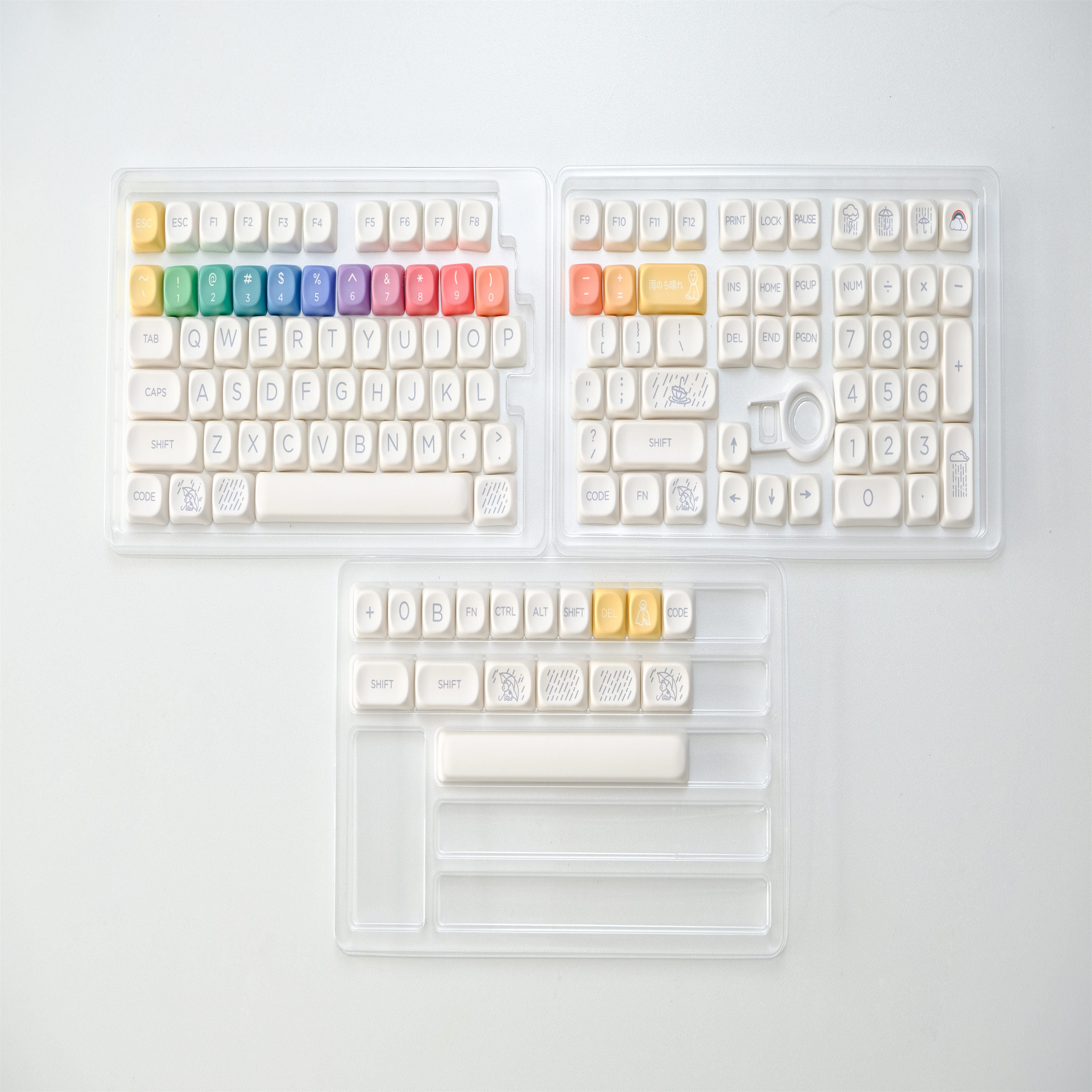 After Rain keycaps