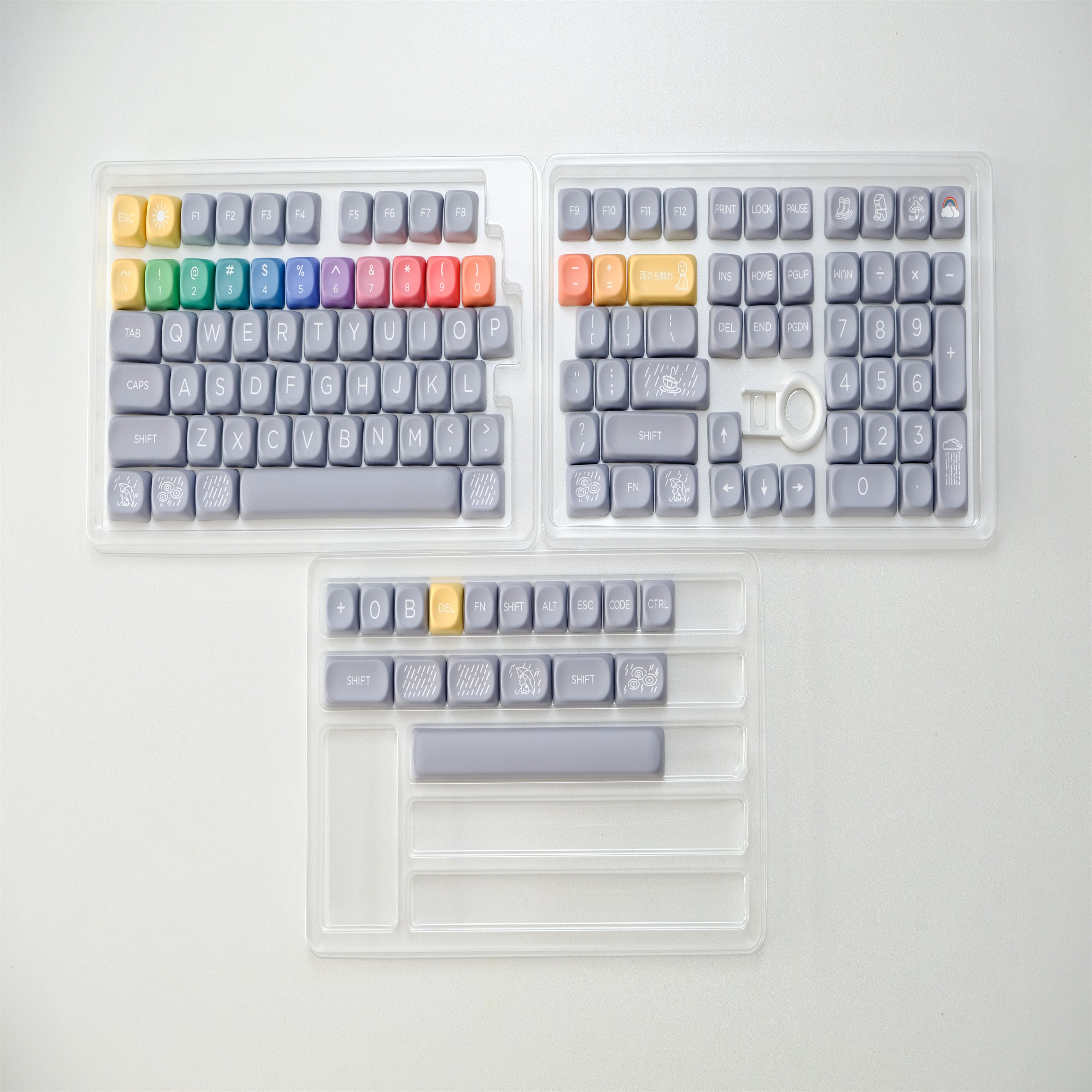 After Rain keycaps