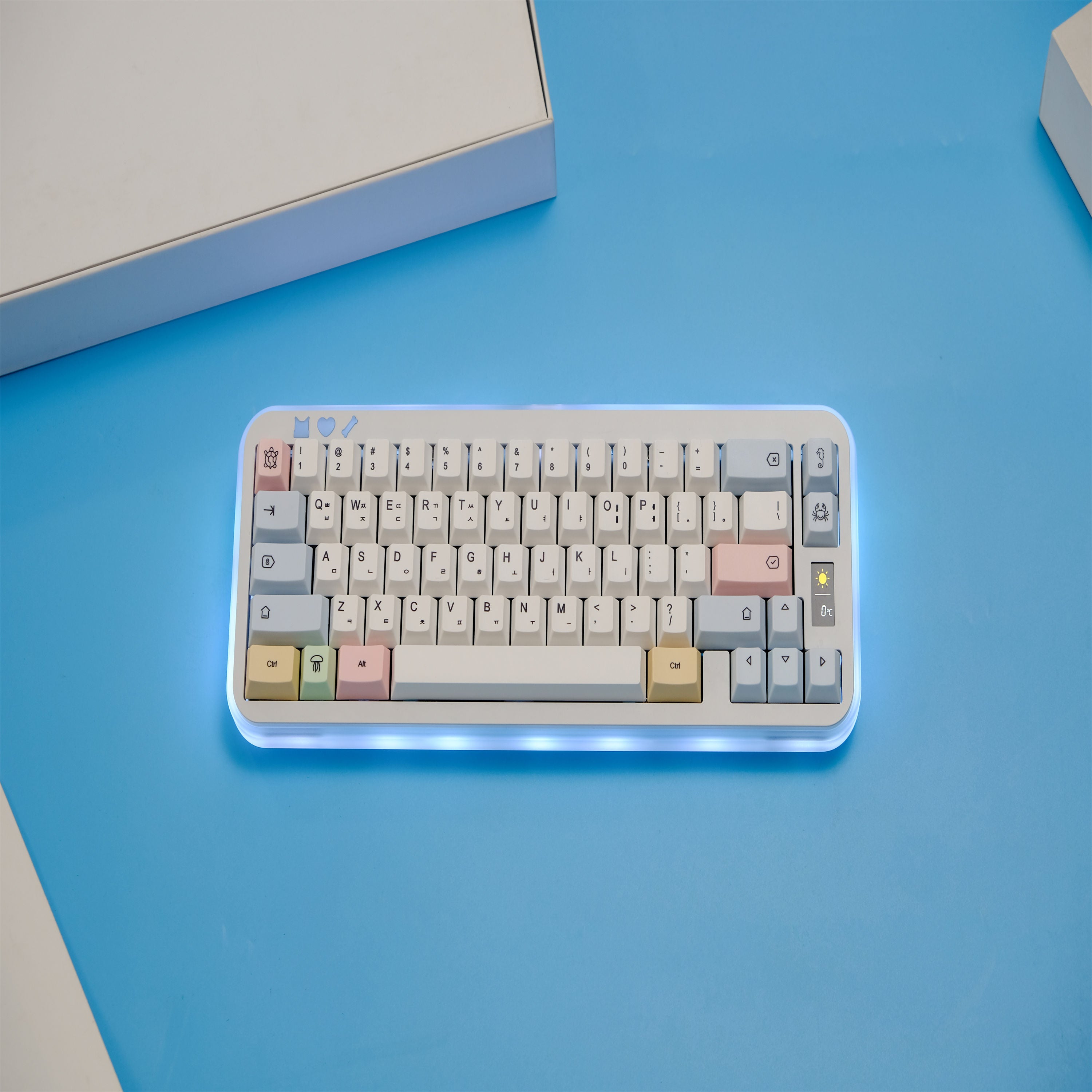 Chalk keycaps