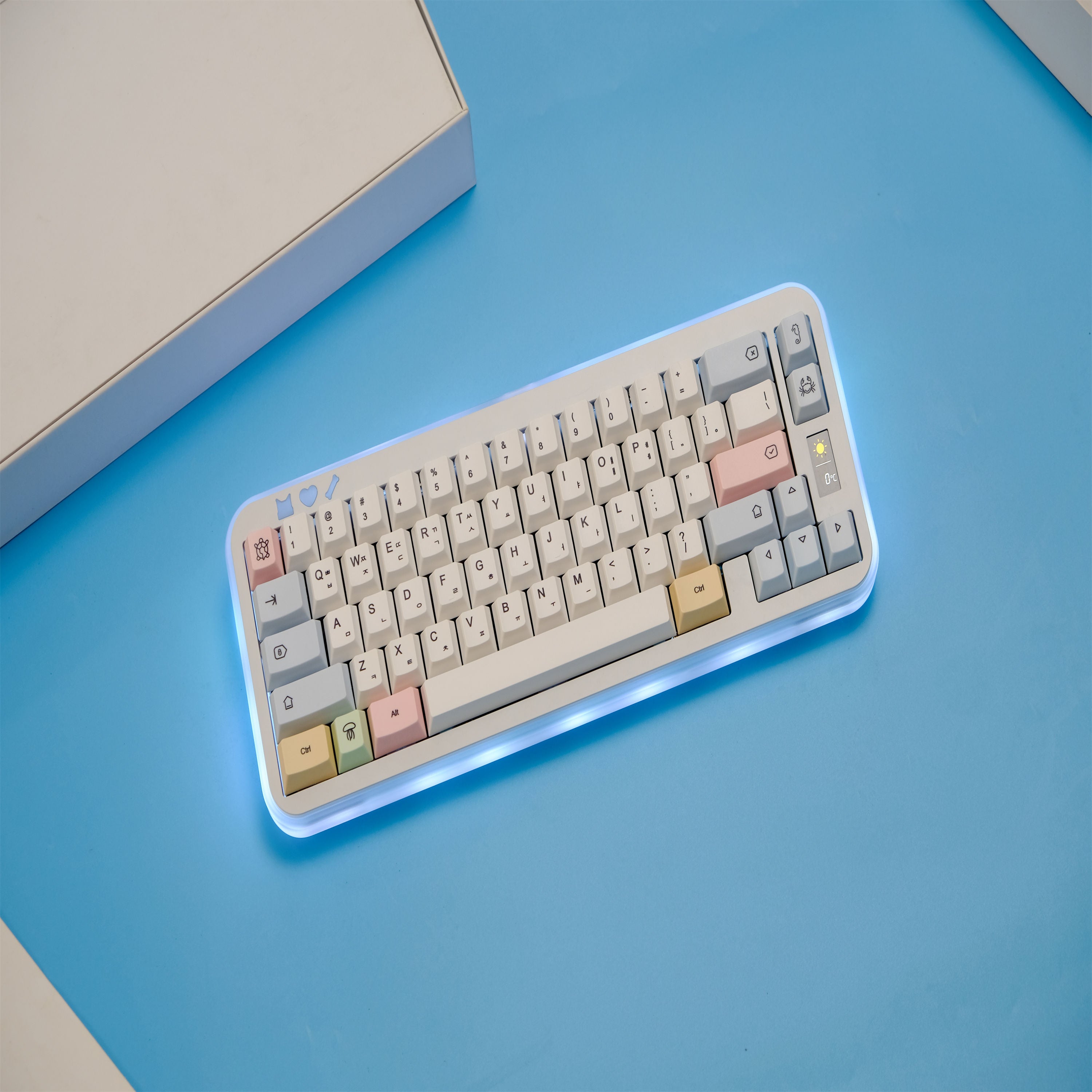 Chalk keycaps