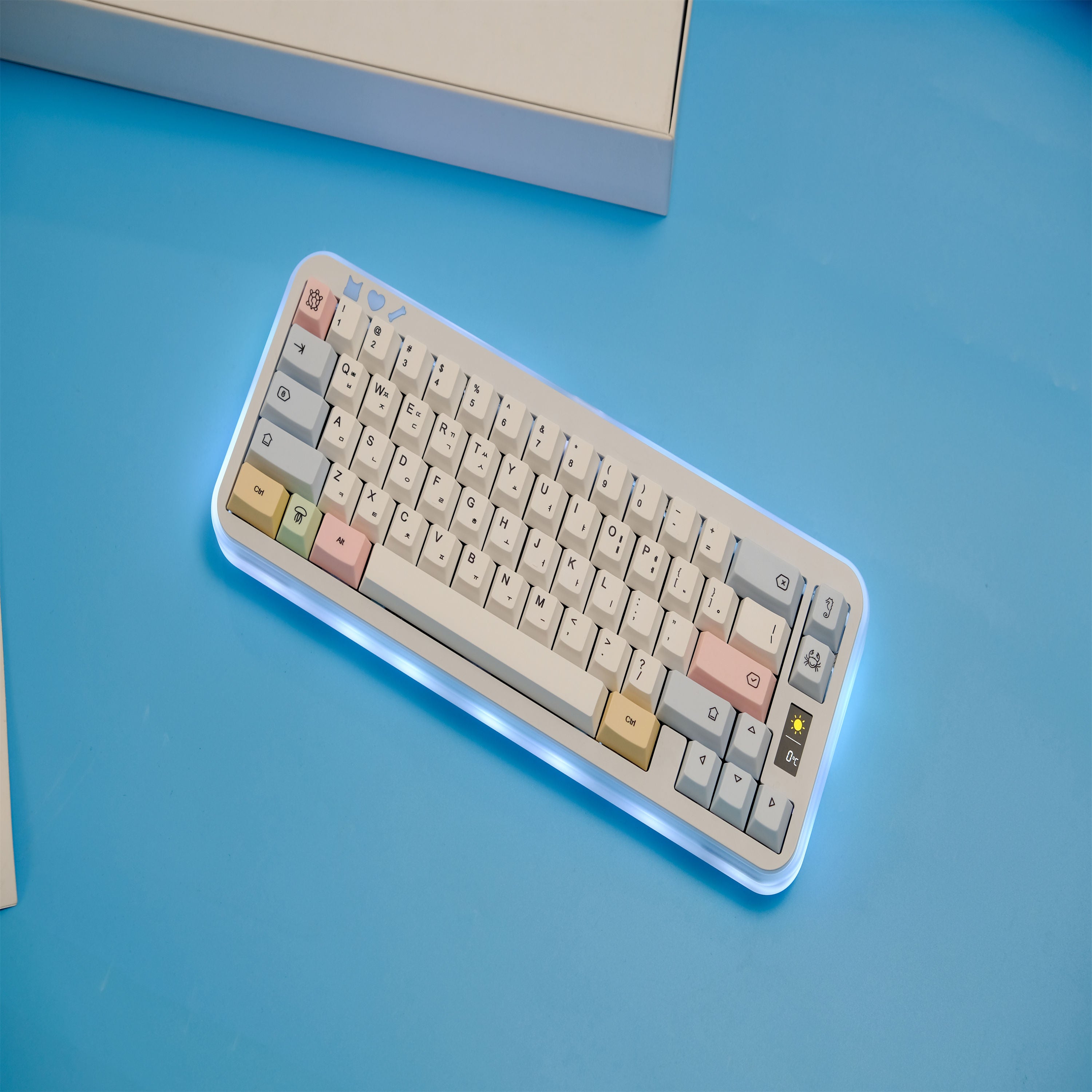 Chalk keycaps