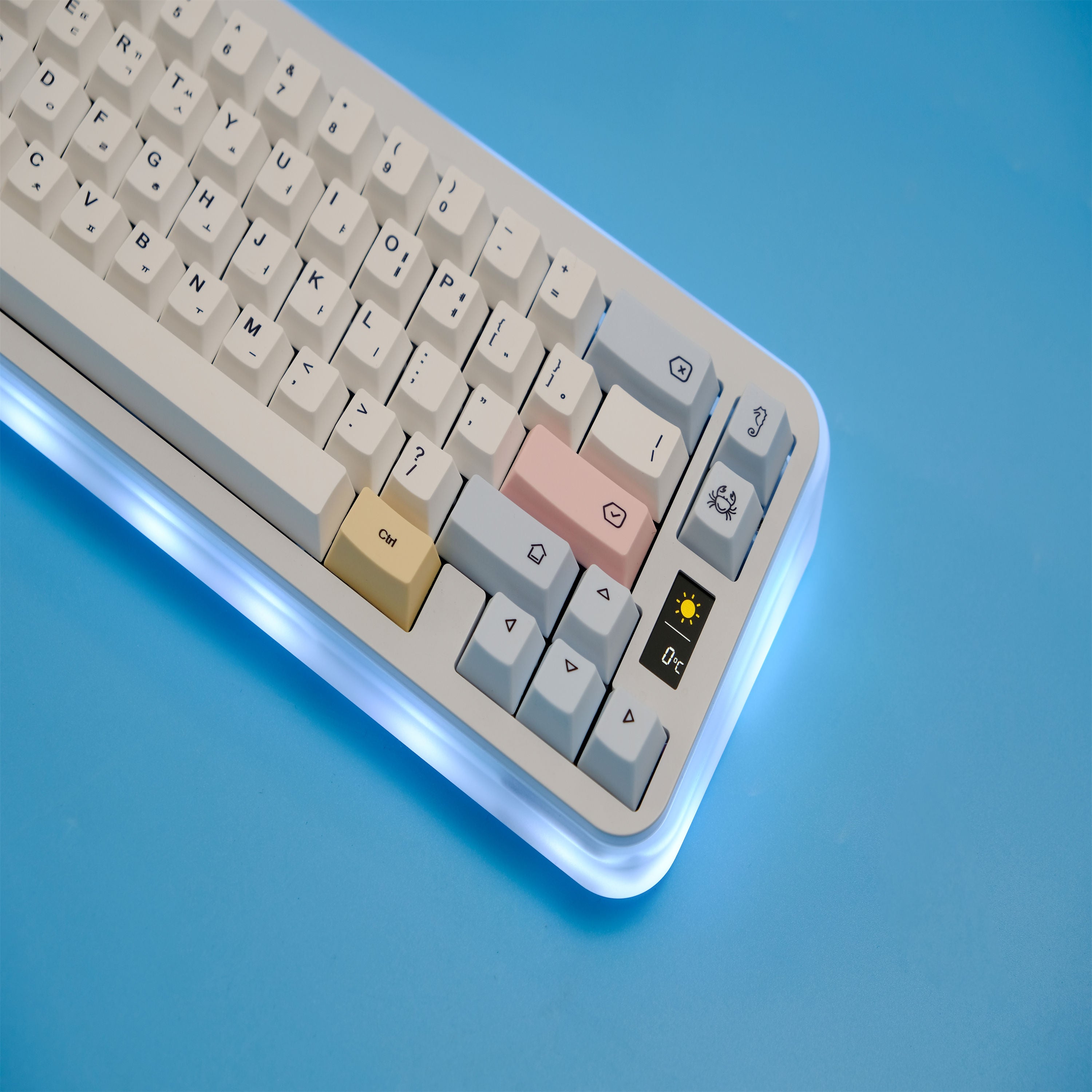 Chalk keycaps
