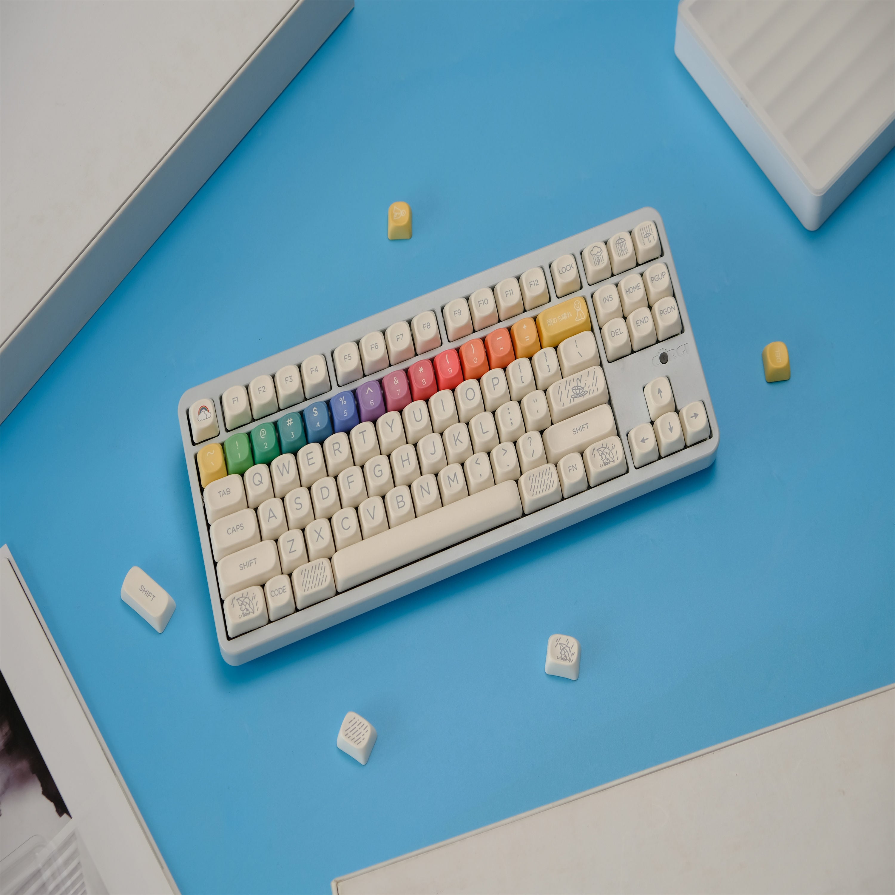 After Rain keycaps