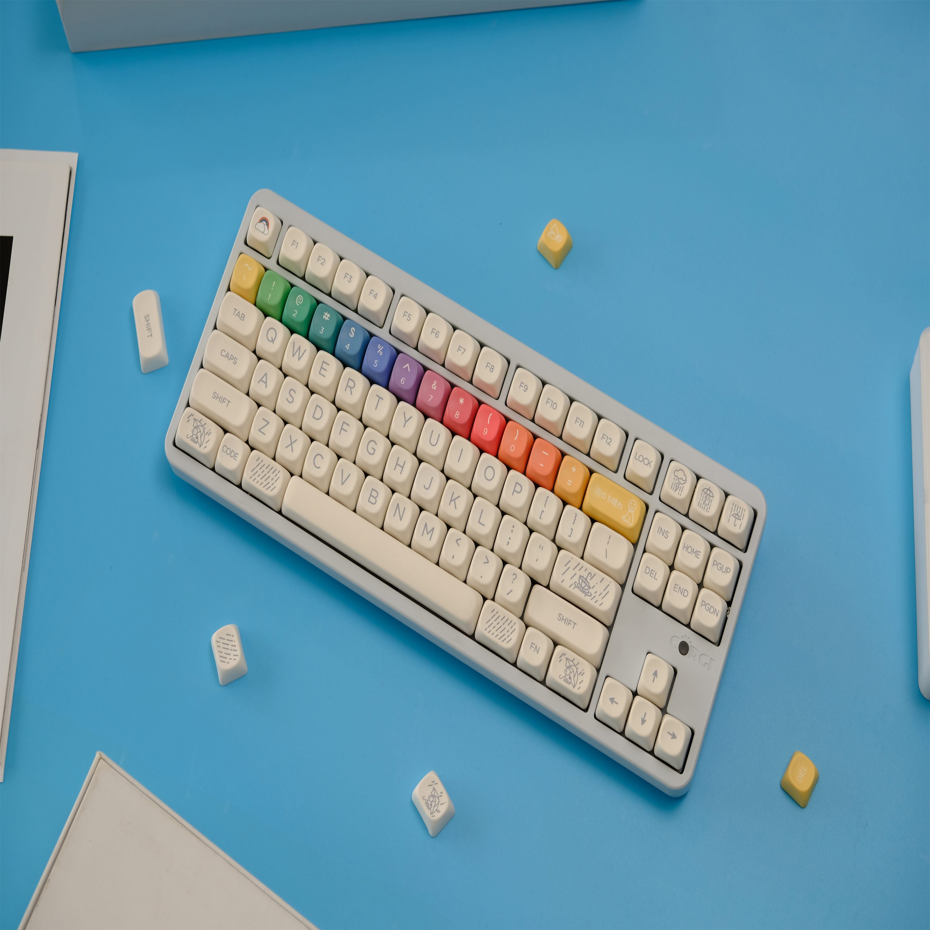After Rain keycaps