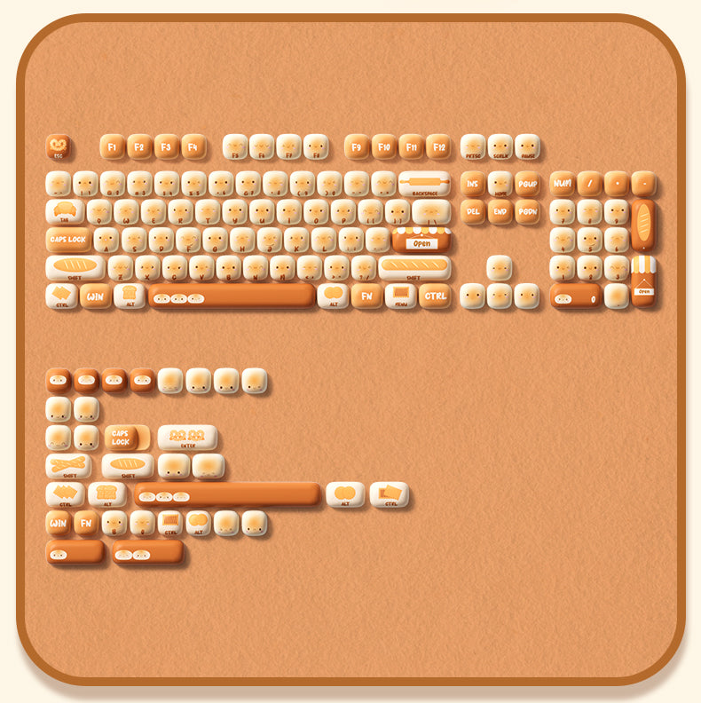 AKKO Mantou Paradise Keycaps