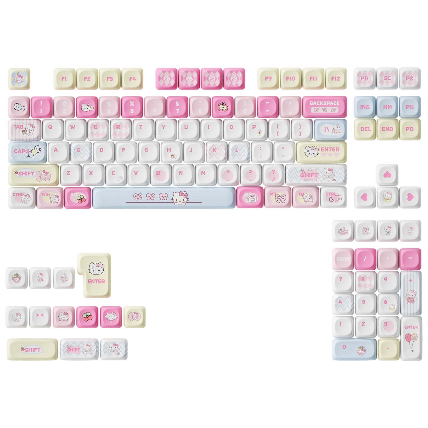 Hello Kitty Keycaps - joorkey