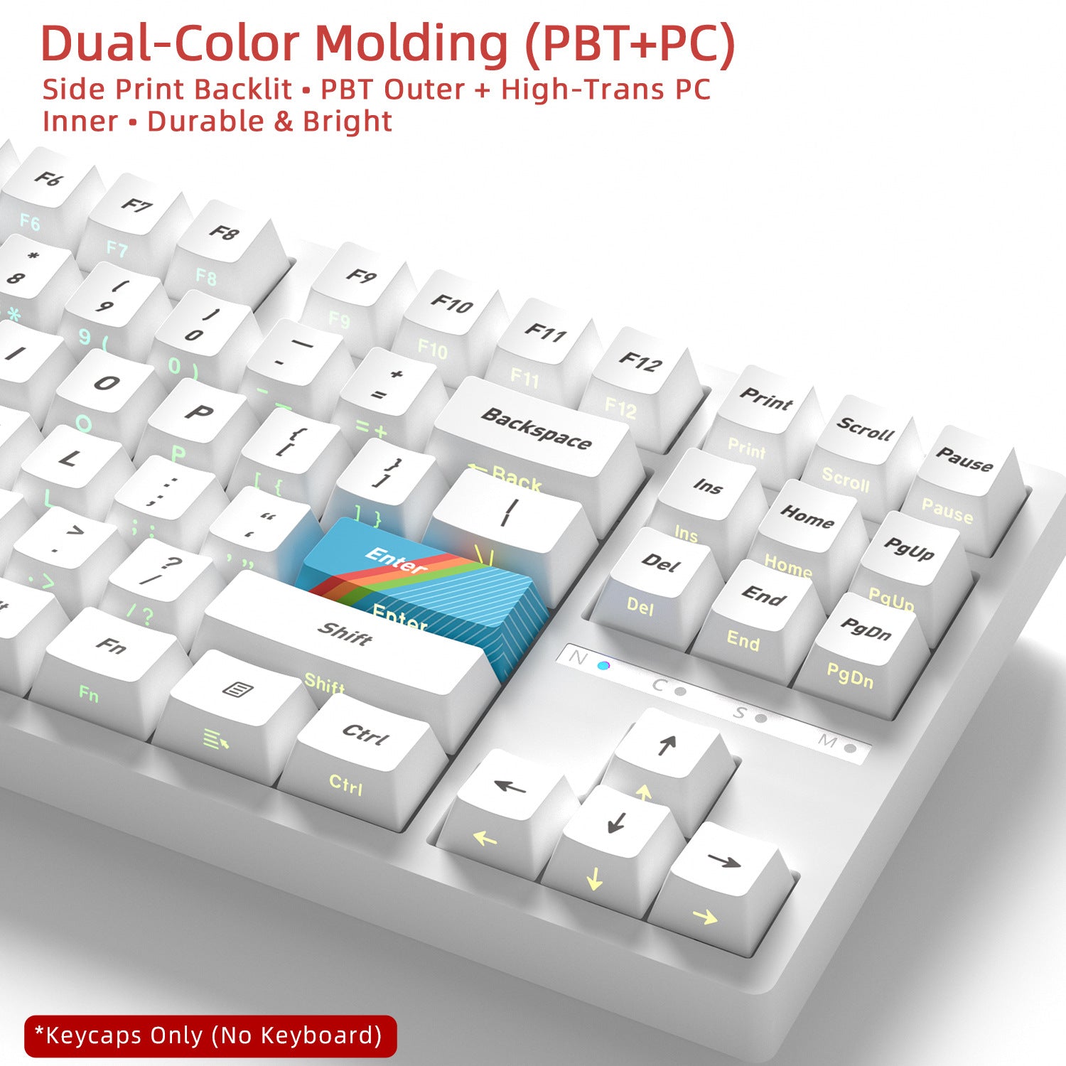 Retro Side Backlight Keycaps - joorkey