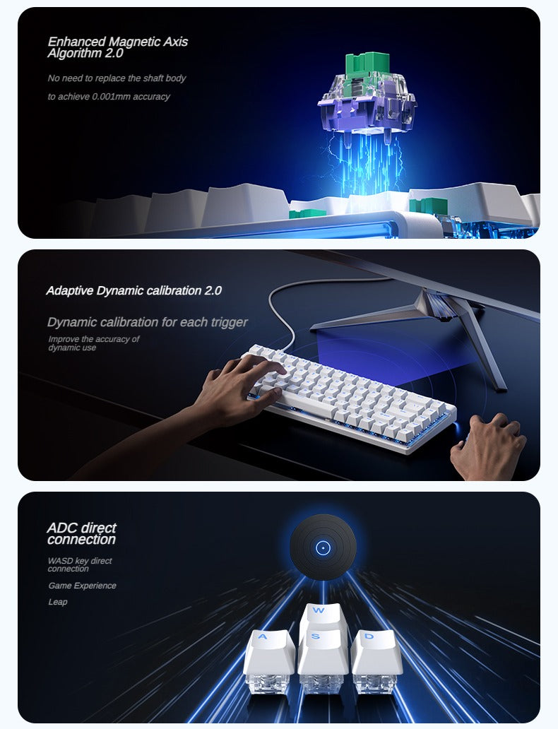 MCHOSE Ace 68 Air Magnetic Keyboard