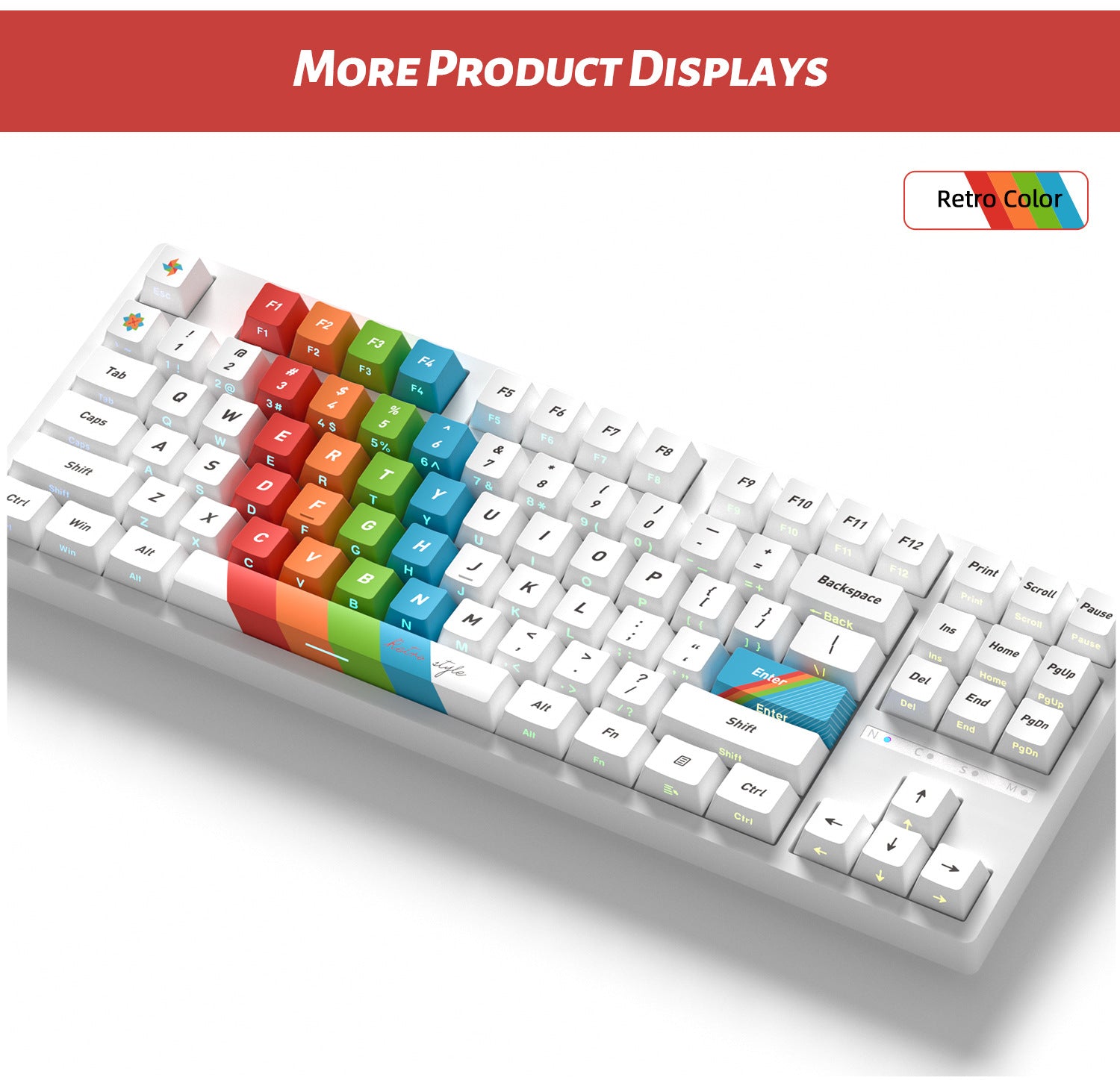 Retro Side Backlight Keycaps - joorkey