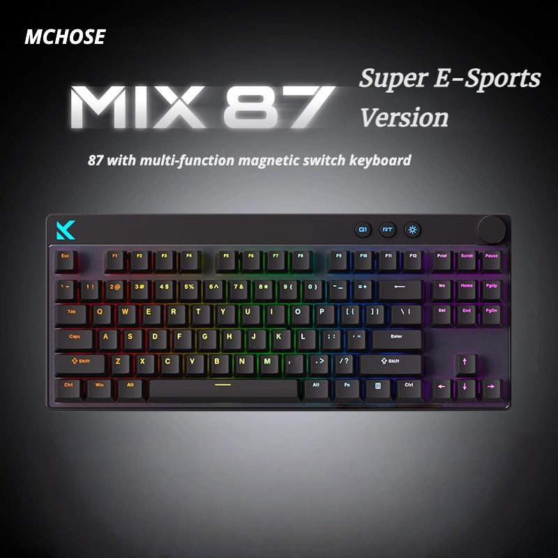 MCHOSE Mix 87 Hall Effect Magnetic Switch Gaming keyboard - joorkey