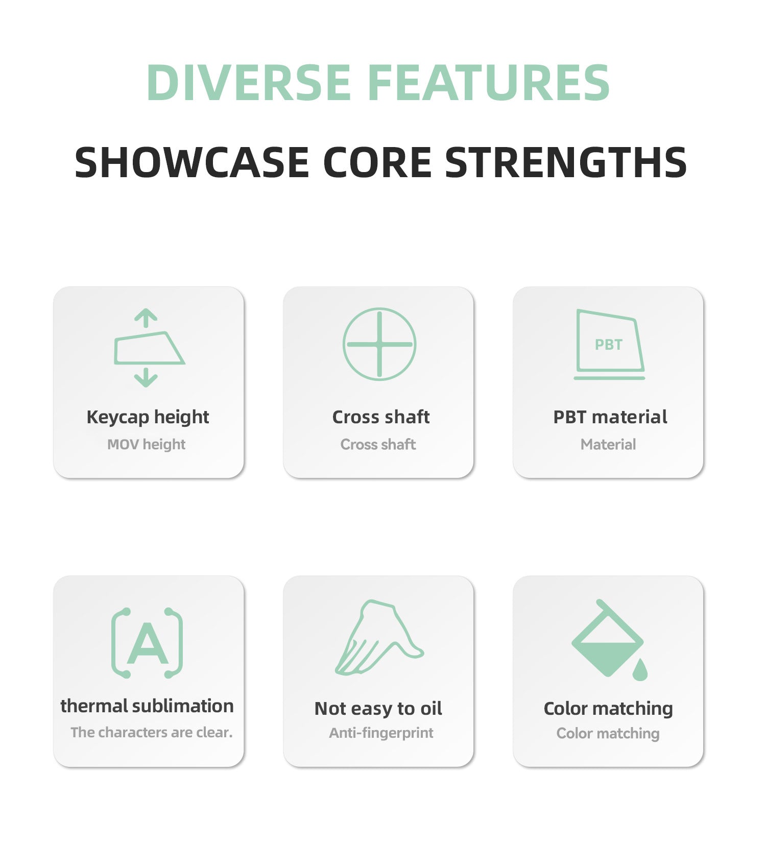 Summer Ranch Keycaps - joorkey