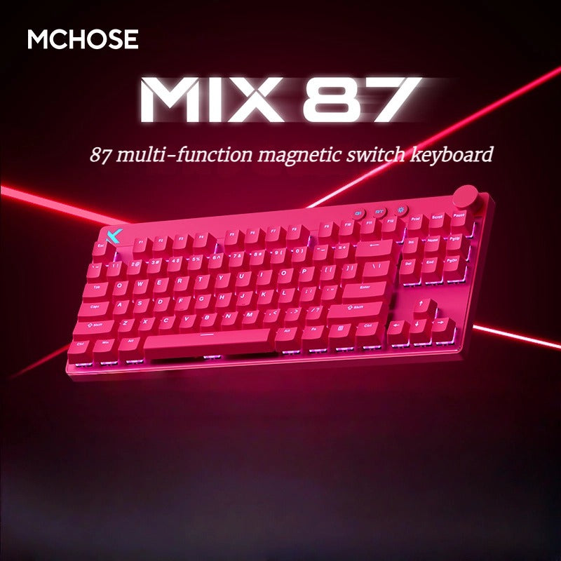 MCHOSE Mix 87 Hall Effect Magnetic Switch Gaming keyboard