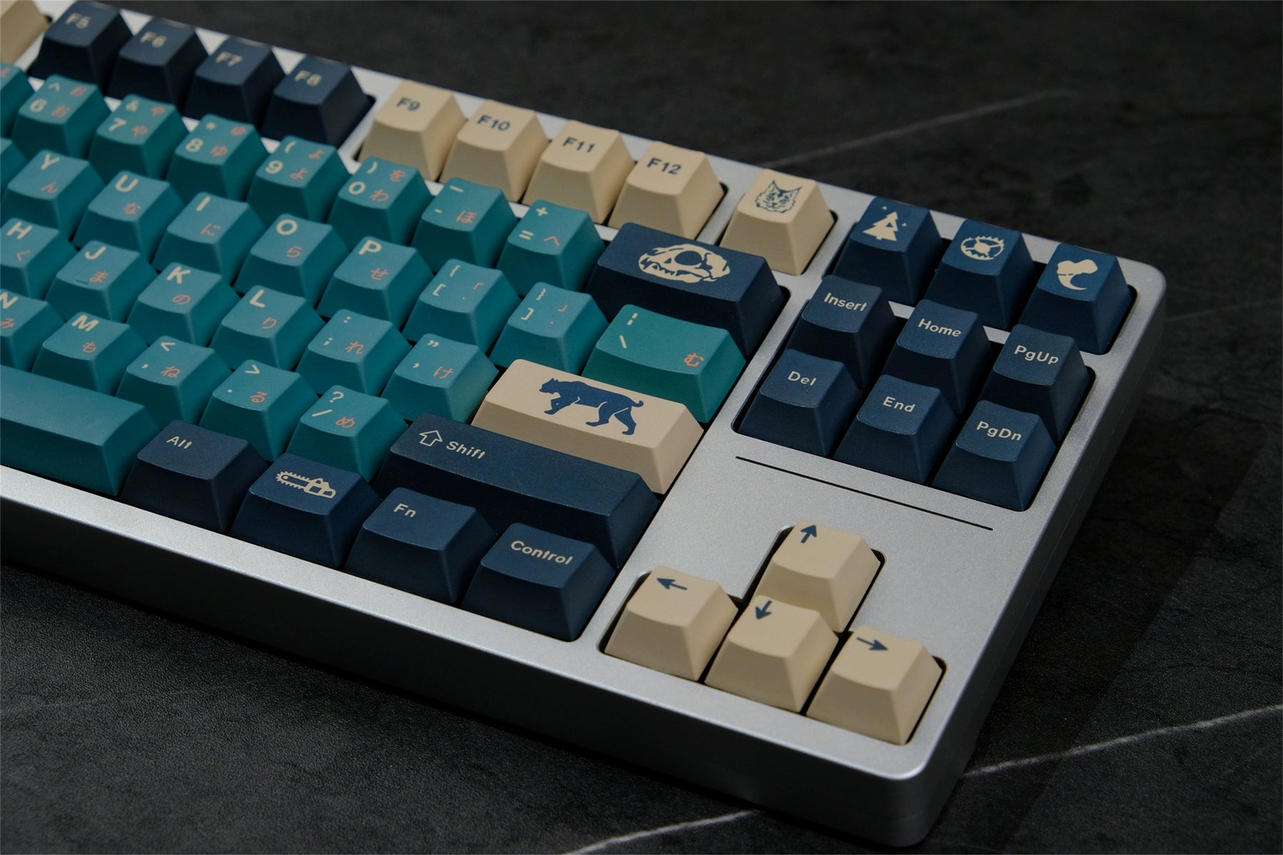 Silent Forest, Keycap PBT Original Height, Sublimation, Mechanical Keyboard Suitable, Customized