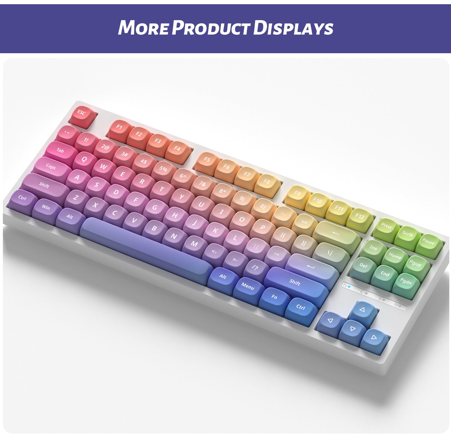 Purple Tide Keycaps - joorkey