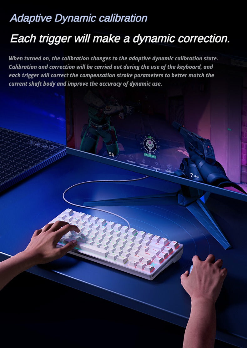 MCHOSE ZERO 75X Magnetic Gaming Keyboard - joorkey