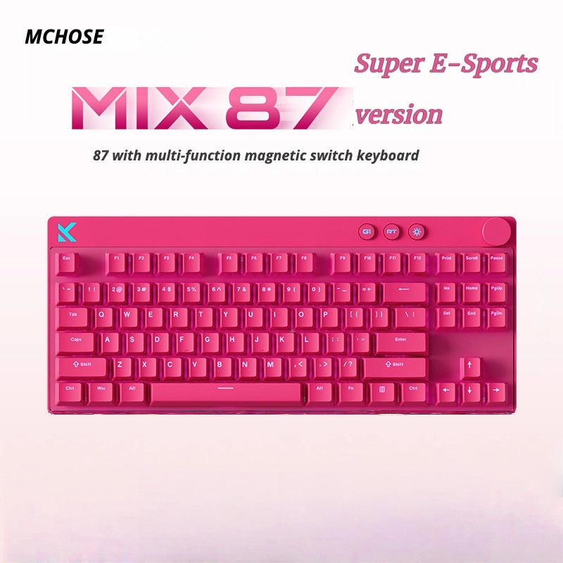 MCHOSE Mix 87 Hall Effect Magnetic Switch Gaming keyboard - joorkey