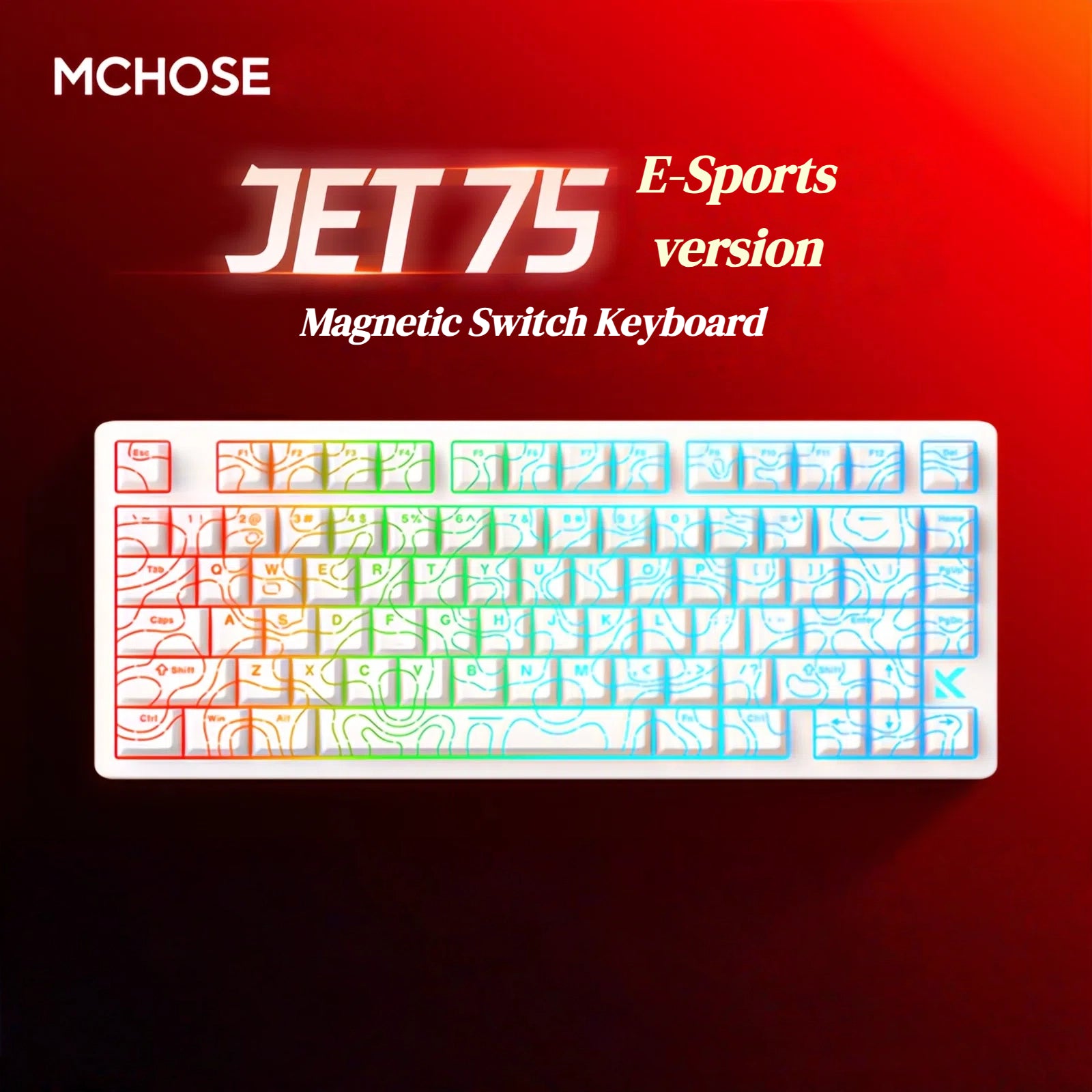 MCHOSE Jet 75 Magnetic Keyboard - joorkey