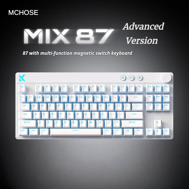 MCHOSE Mix 87 Hall Effect Magnetic Switch Gaming keyboard - joorkey