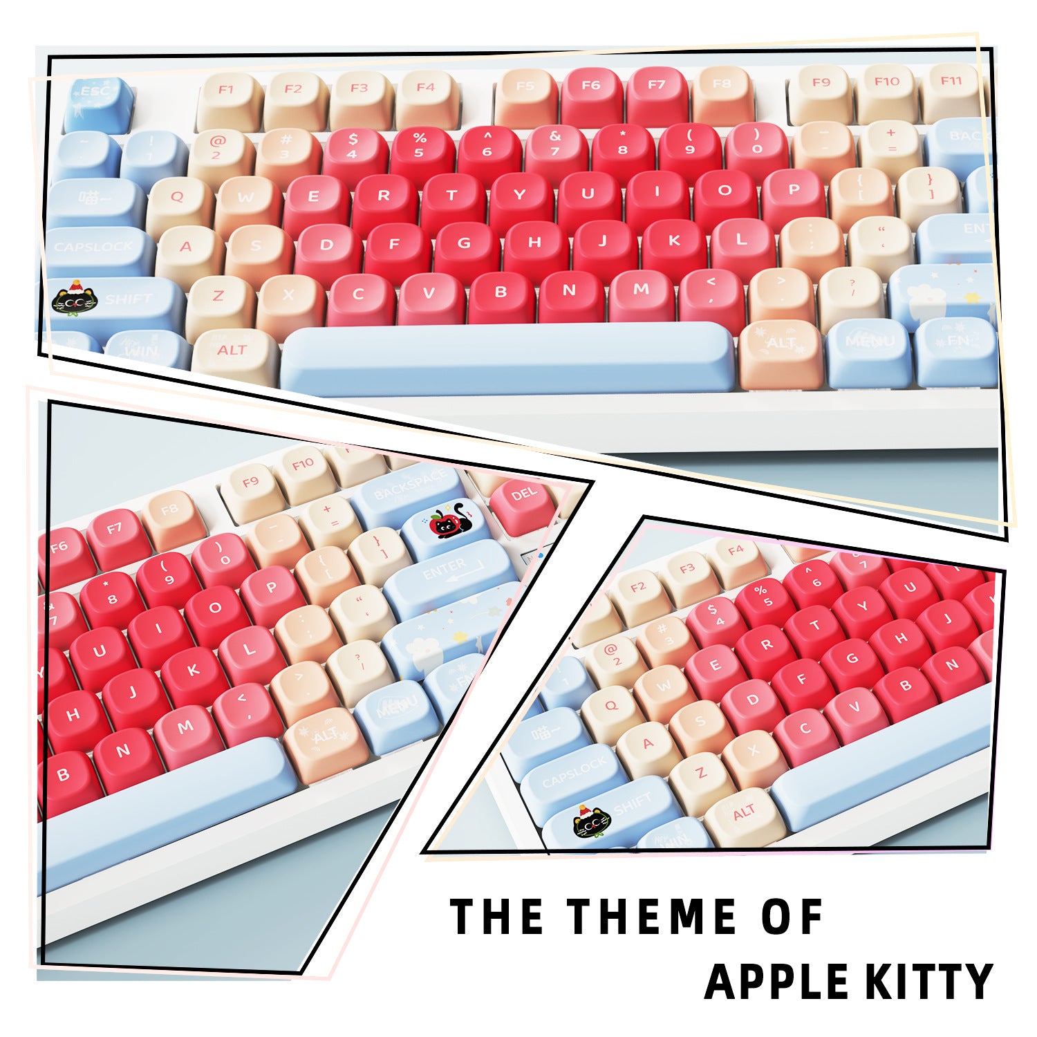 Apple Kitty Keycaps - joorkey