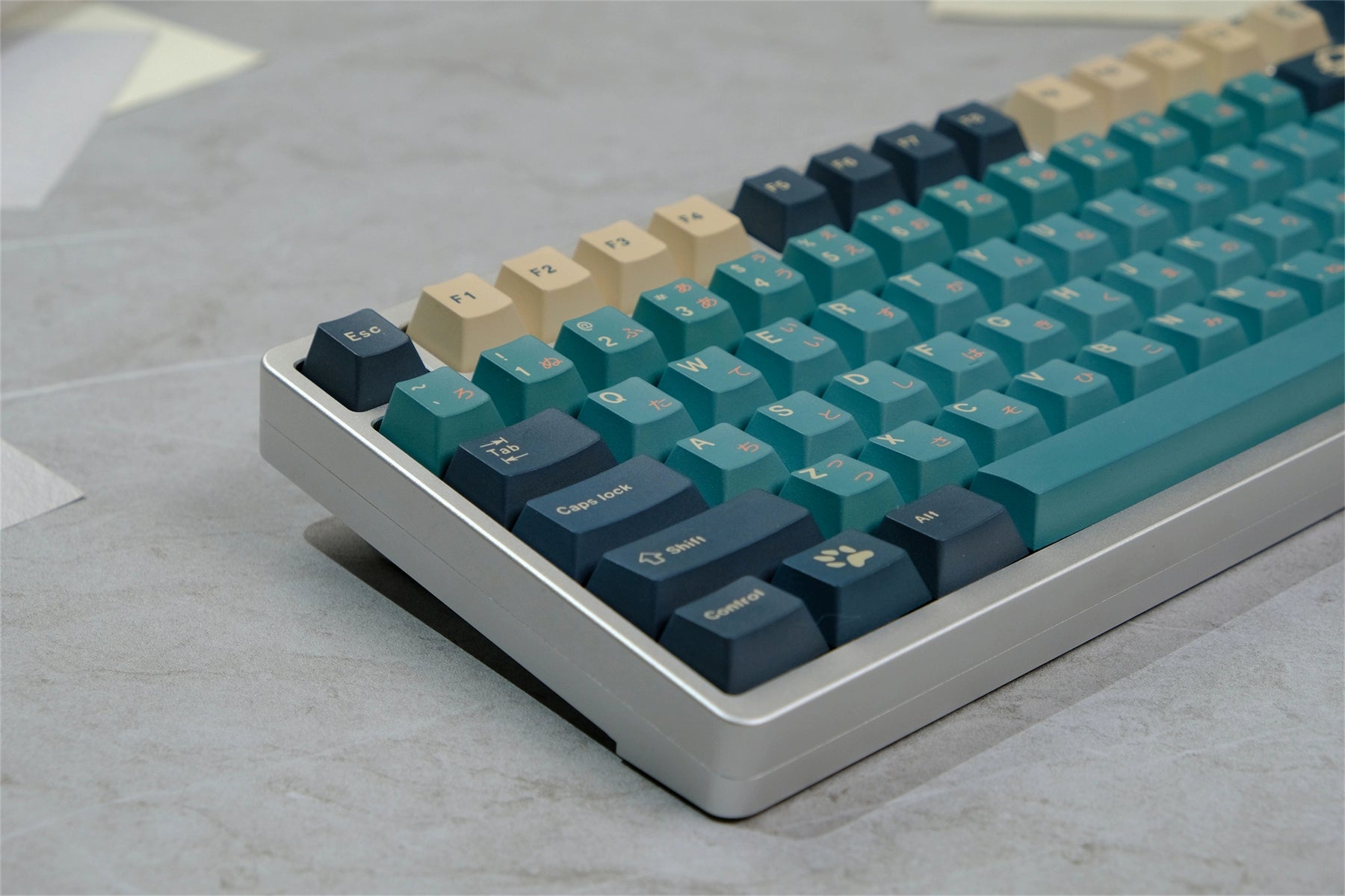 Silent Forest, Keycap PBT Original Height, Sublimation, Mechanical Keyboard Suitable, Customized