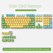 Cute Chick Keycaps - joorkey