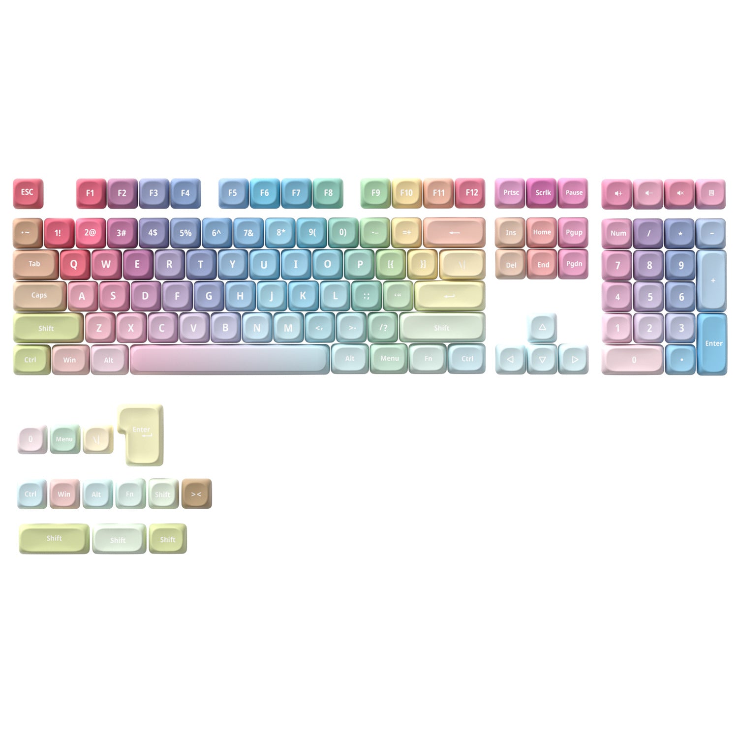 Soft Hue Keycaps - joorkey