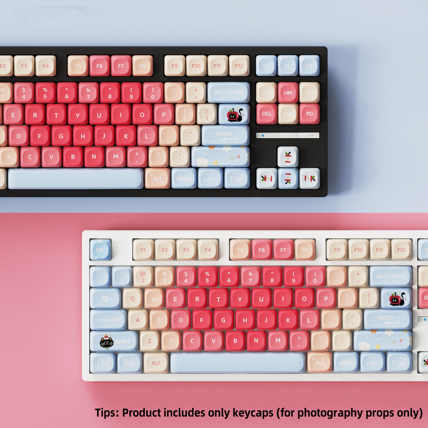 Apple Kitty Keycaps - joorkey