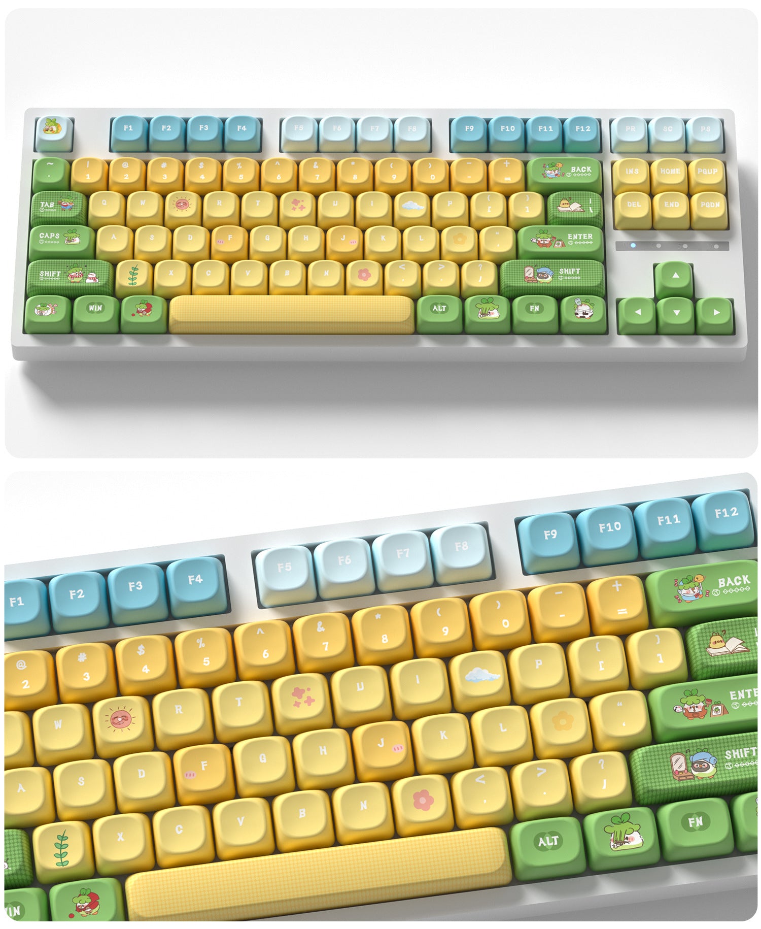 Cute Chick Keycaps - joorkey